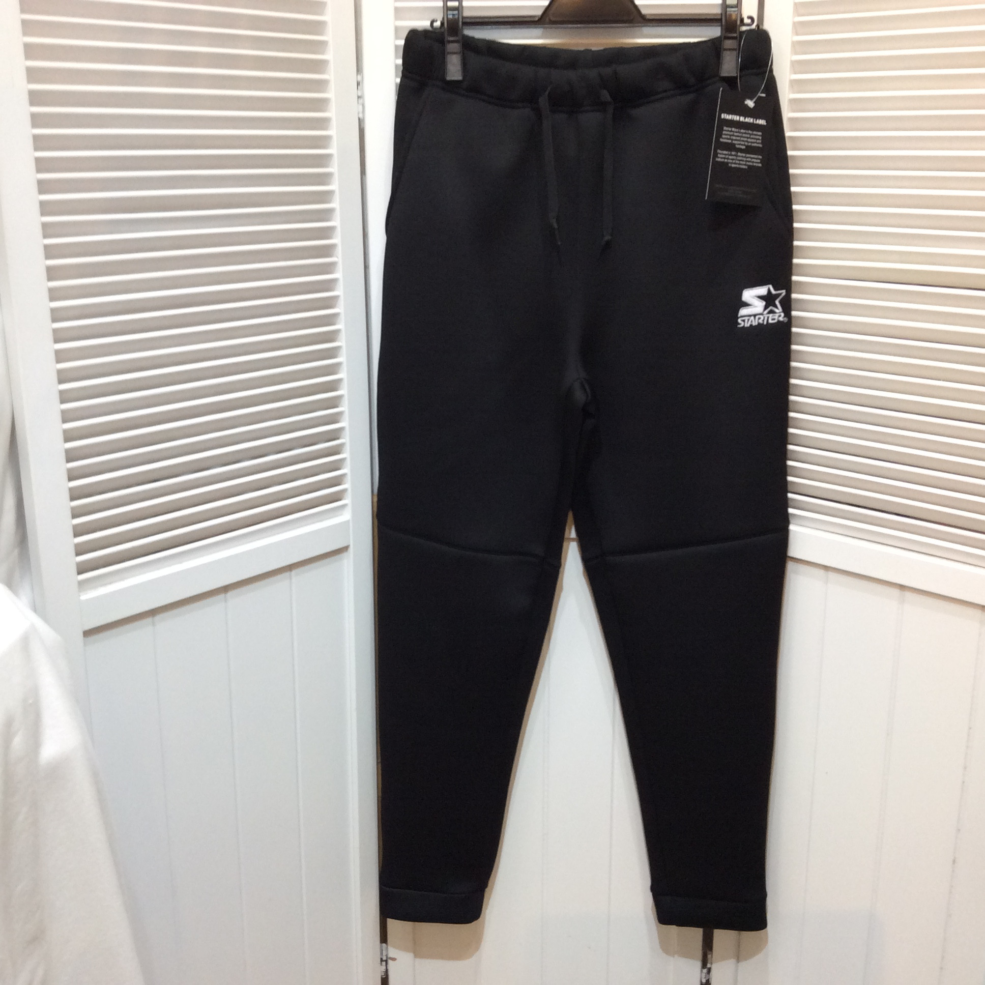 未使用 STARTER スウェットパンツ メンズLサイズ  黒