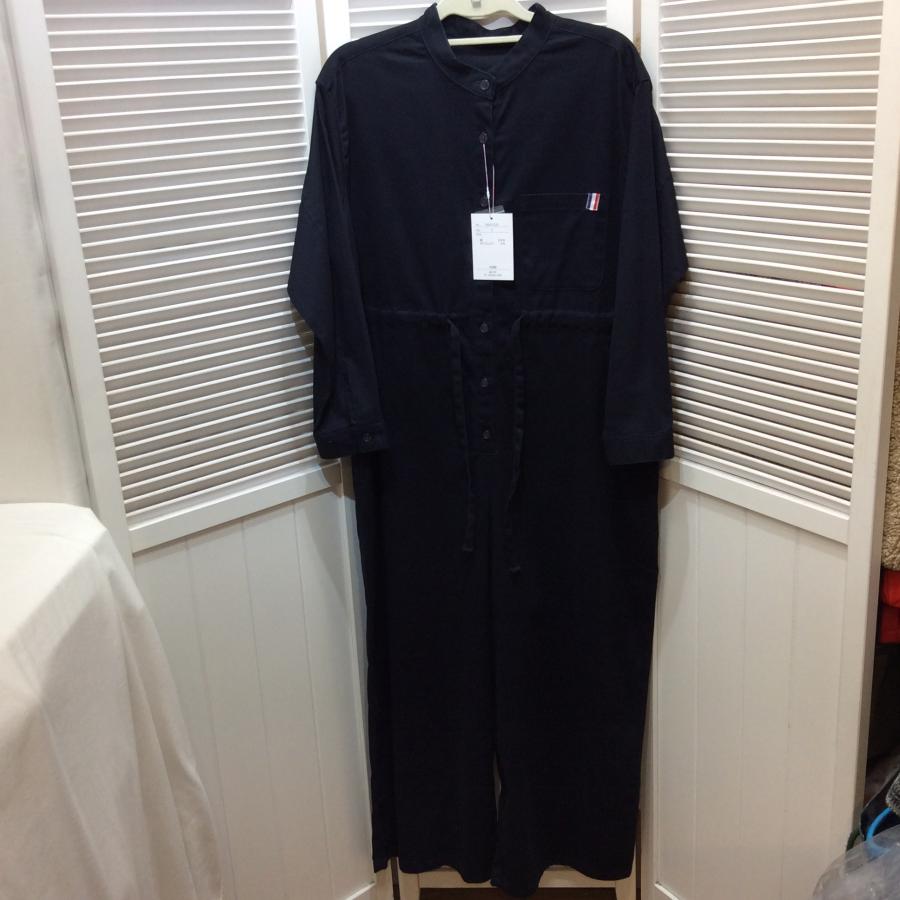 未使用☆PERSON’S パーソンズ レディース パンツスタイル オールインワン S ネイビー