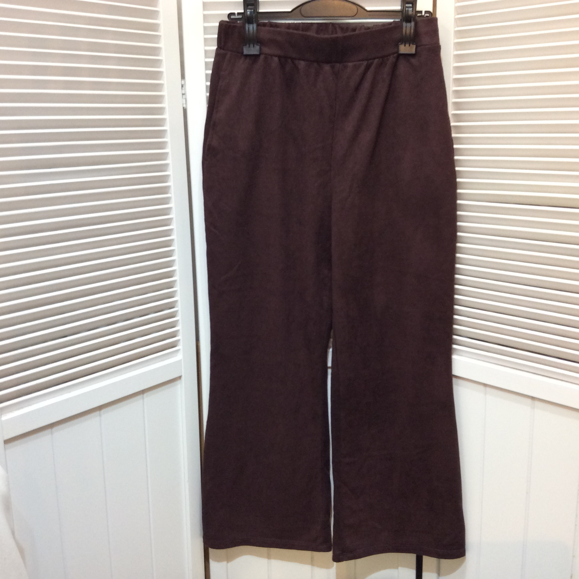 パンツ  フリーサイズ   ダークブラウン