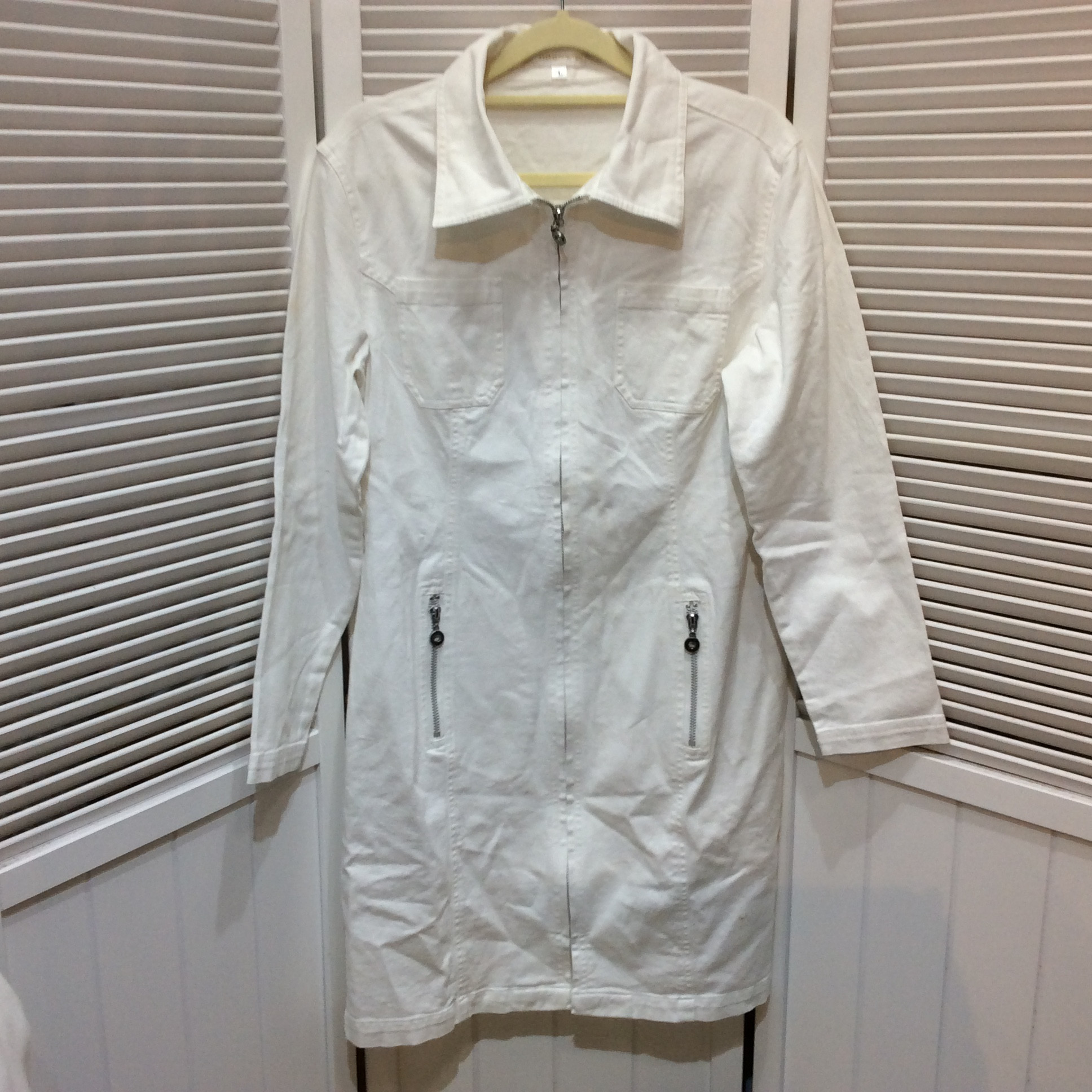 OTTO オットー ファスナーコート L ホワイト