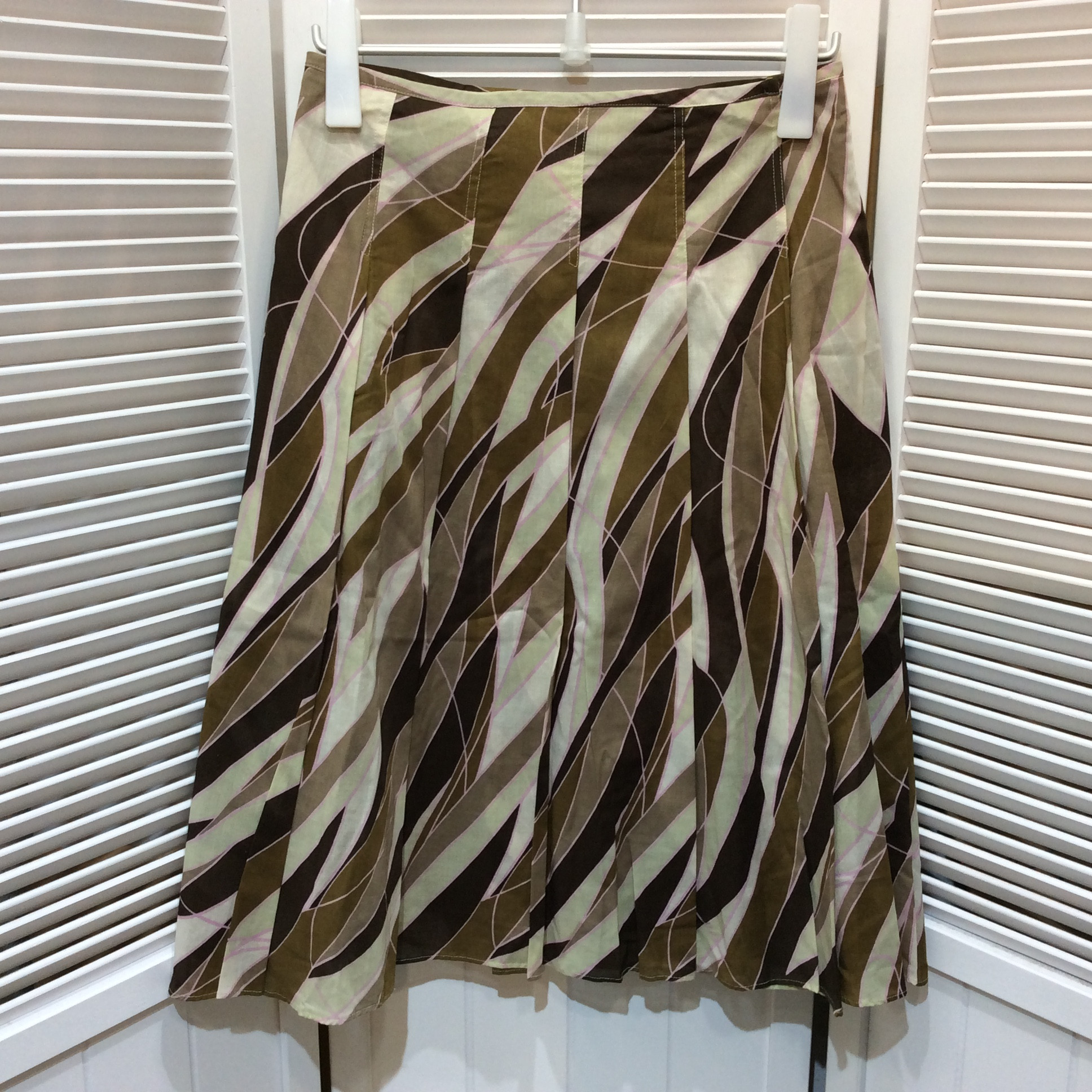 DES PRES デ プレ スカート 1 ブラウン柄 トゥモローランド