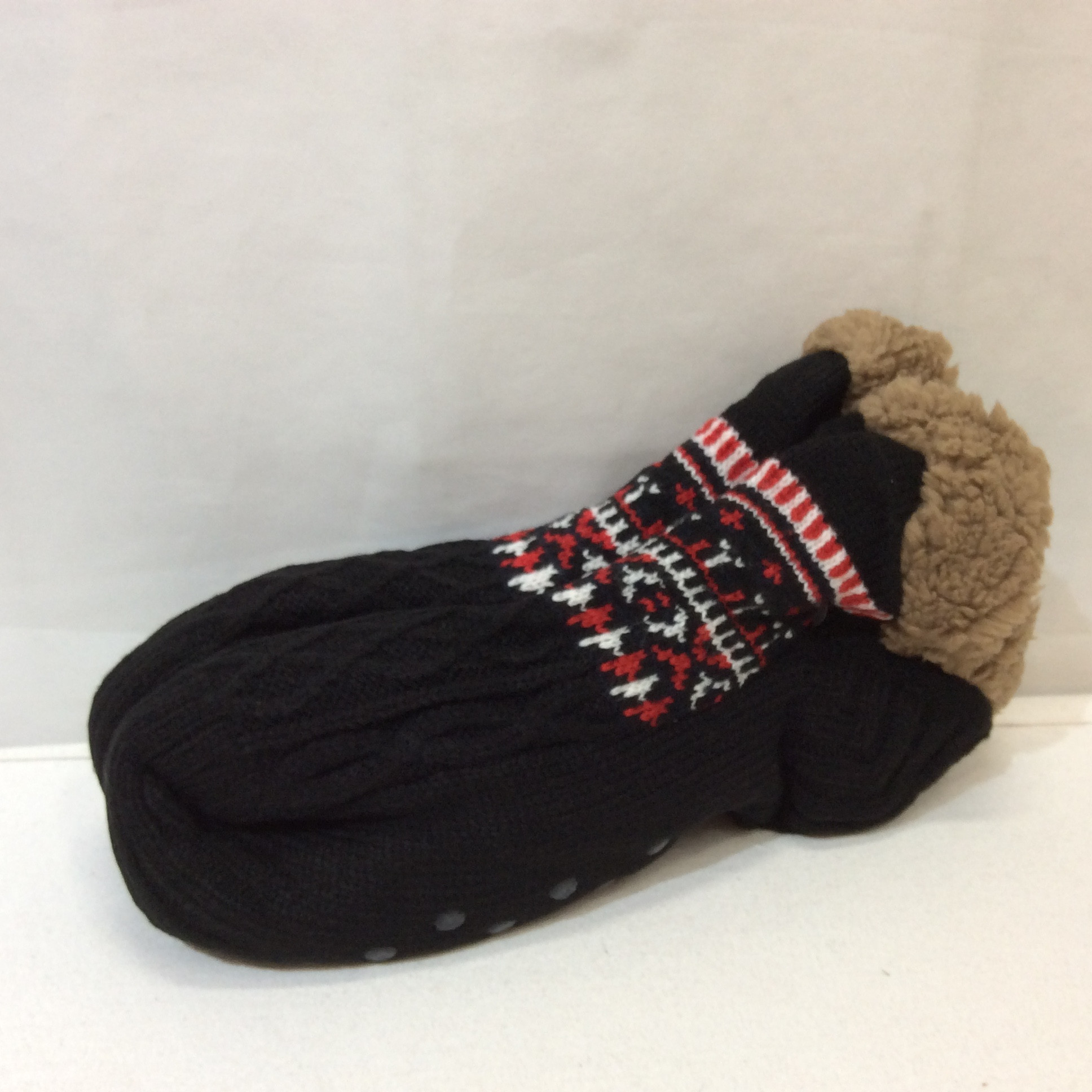 未使用 厚手ソックス  ブラック Mサイズ