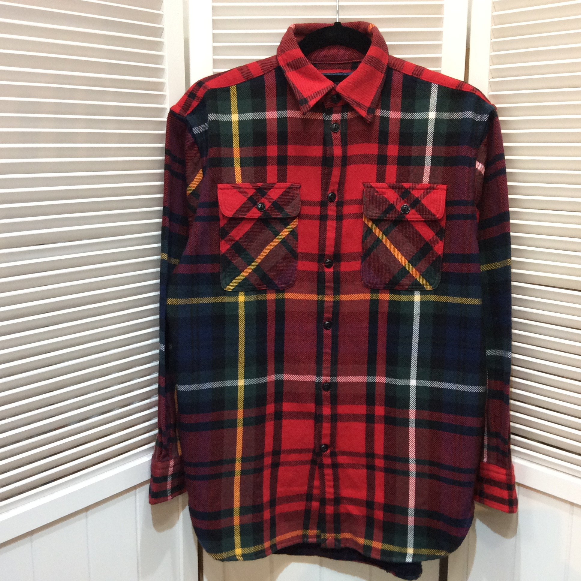 未使用 POLO ラルフローレン 長袖シャツ  メンズSサイズ  チェック柄