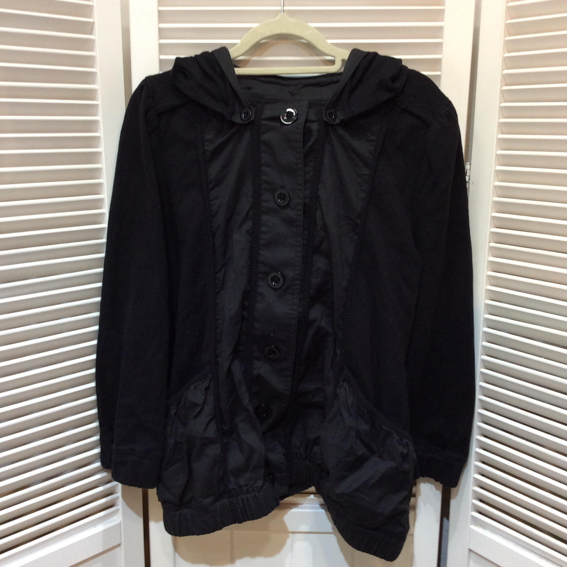 マークバイマークジェイコブス フード付きジャケット S ブラック