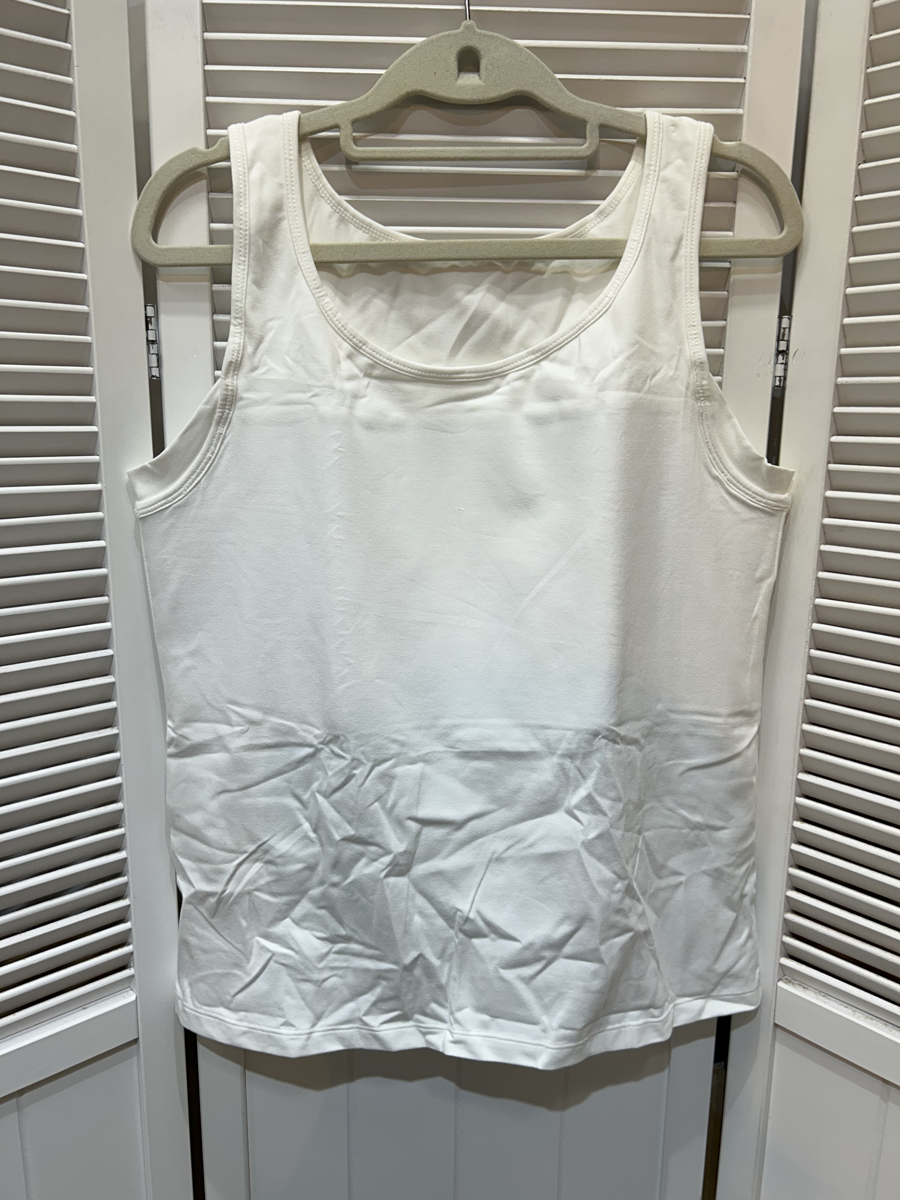 未使用 CtriLady ナベシャツ 3XL ホワイト 胸つぶし さらし ブラ 胸を小さく見せる 補正下着 着痩せ ブラジャー