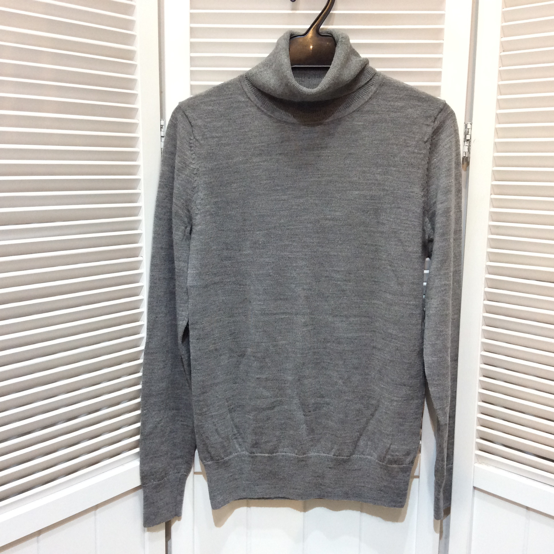 無印良品 タートルセーター Sサイズ グレー