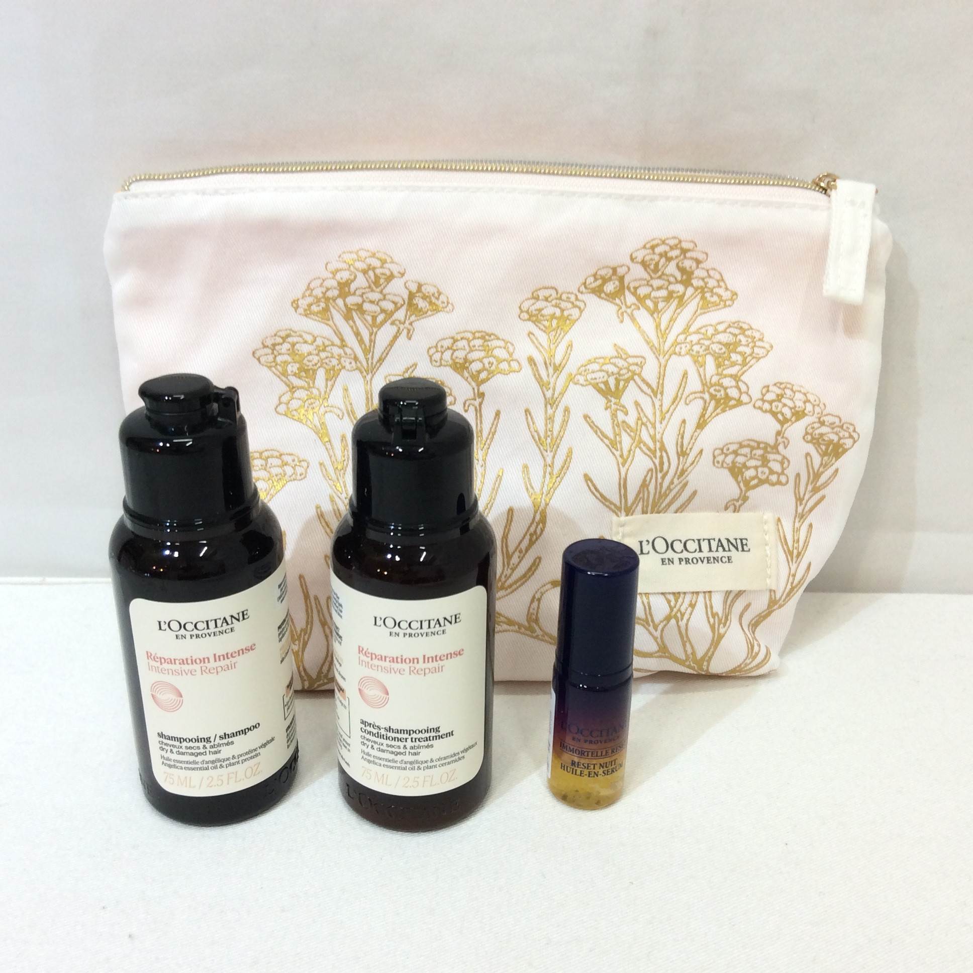 未使用 ロクシタン トライアルセット  オリジナルポーチ付き