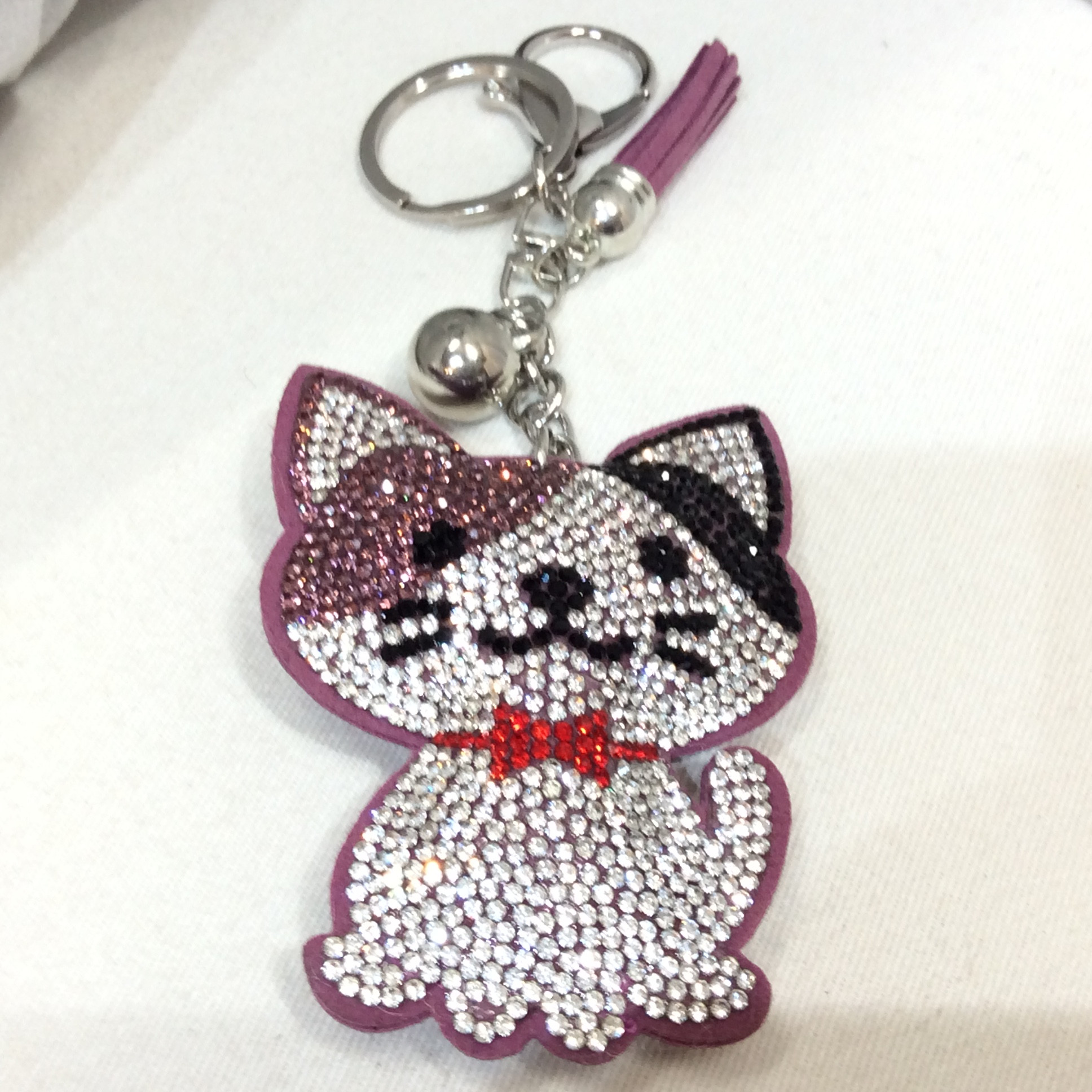 未使用 キーチャーム  ねこ