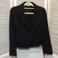 YOKO D'OR ヨーコドール レディース ジャケット 38 ブラック ラメ