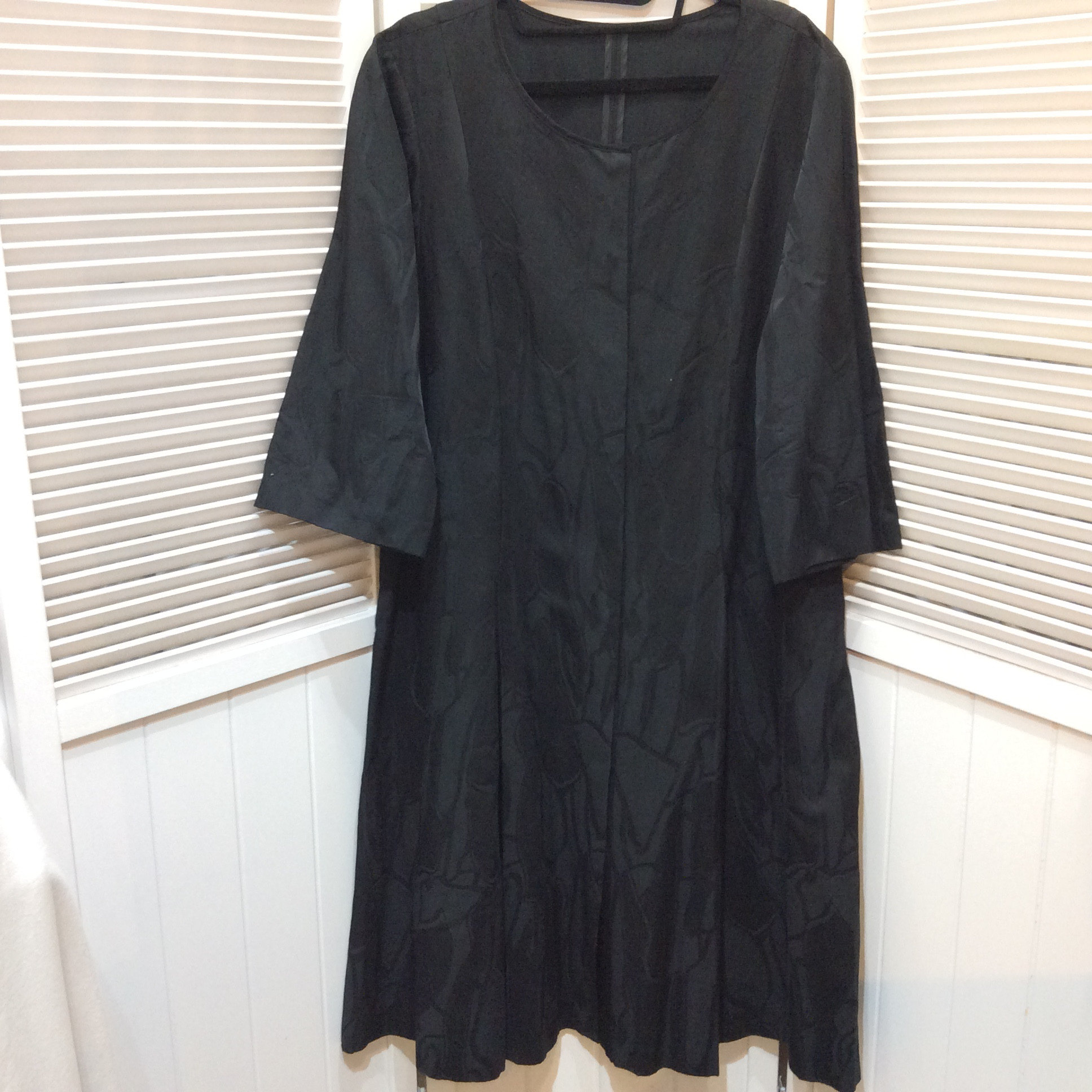 ヒロコビス コートワンピース  17号  ブラック  美品