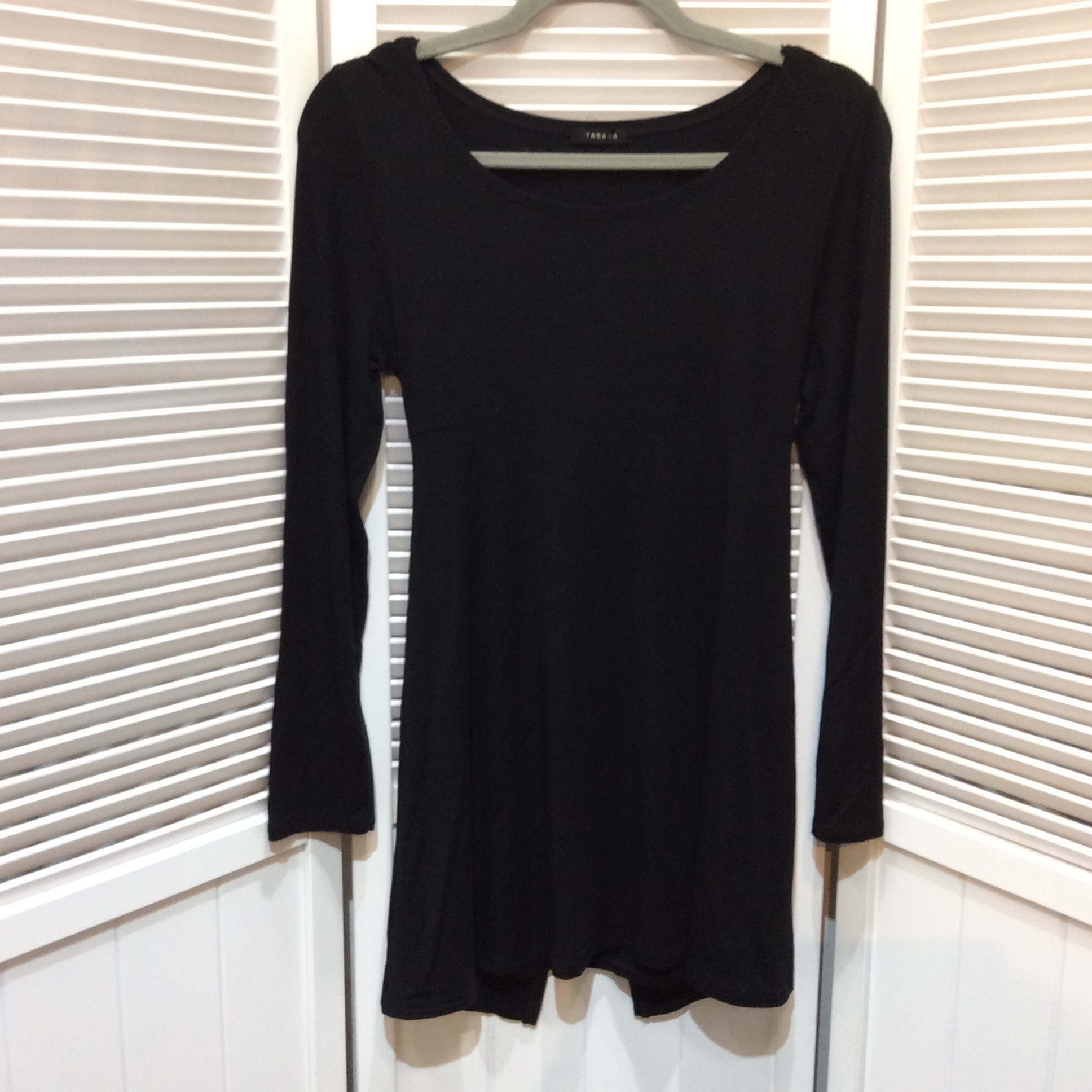 TABASA カットソー  サイズ36   ブラック