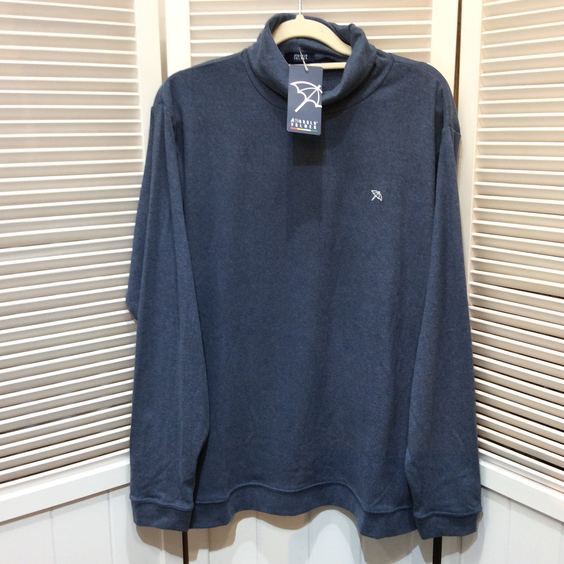 未使用 アーノルドパーマー タートル  メンズLサイズ ブルー