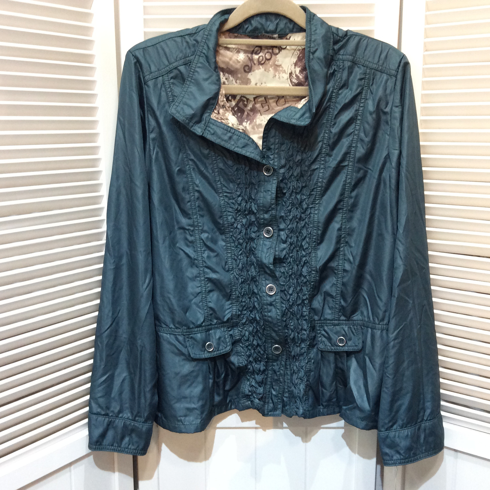 未使用 ナイロンジャケット 13号  モスグリーン