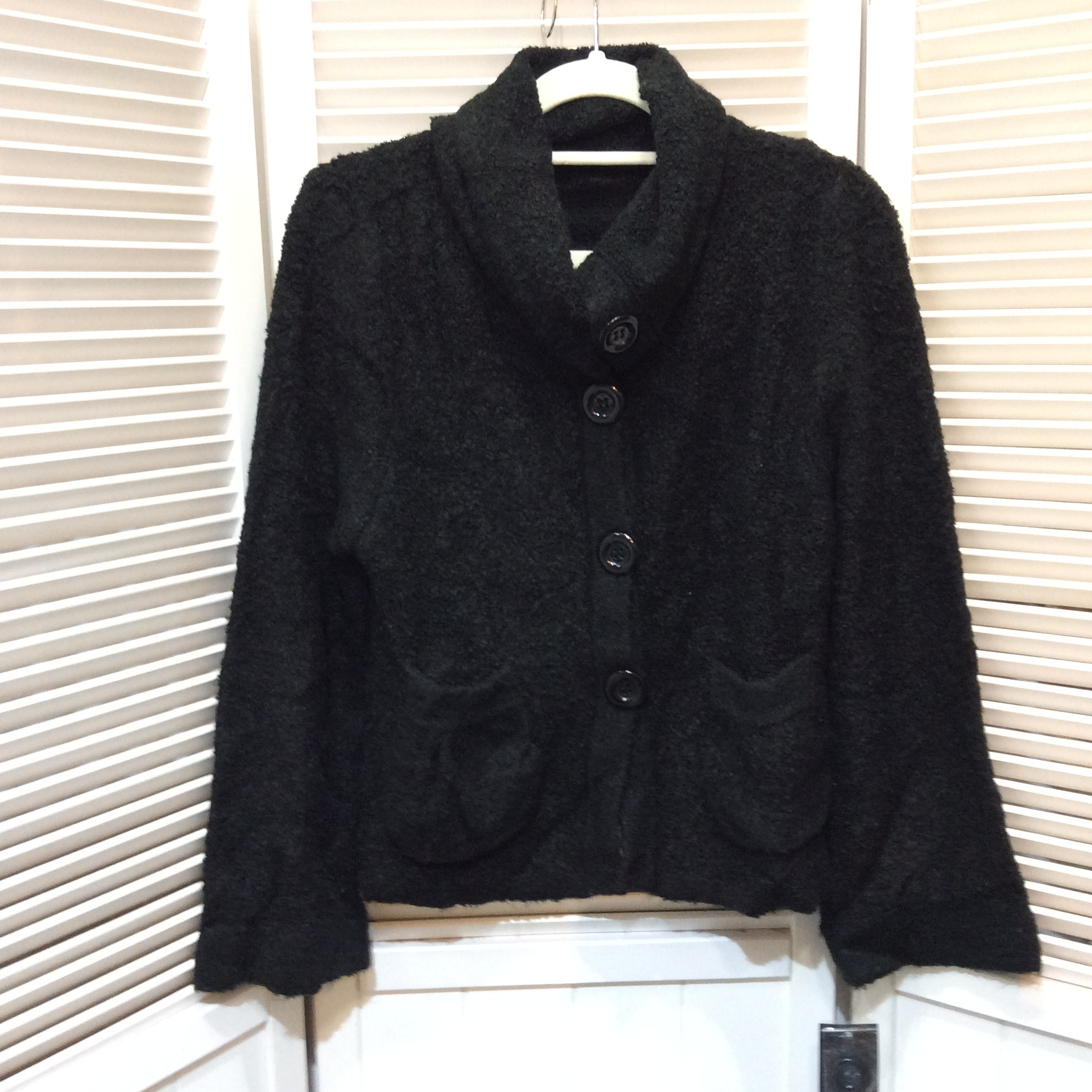 未使用 カーディガン Mサイズ  ブラック