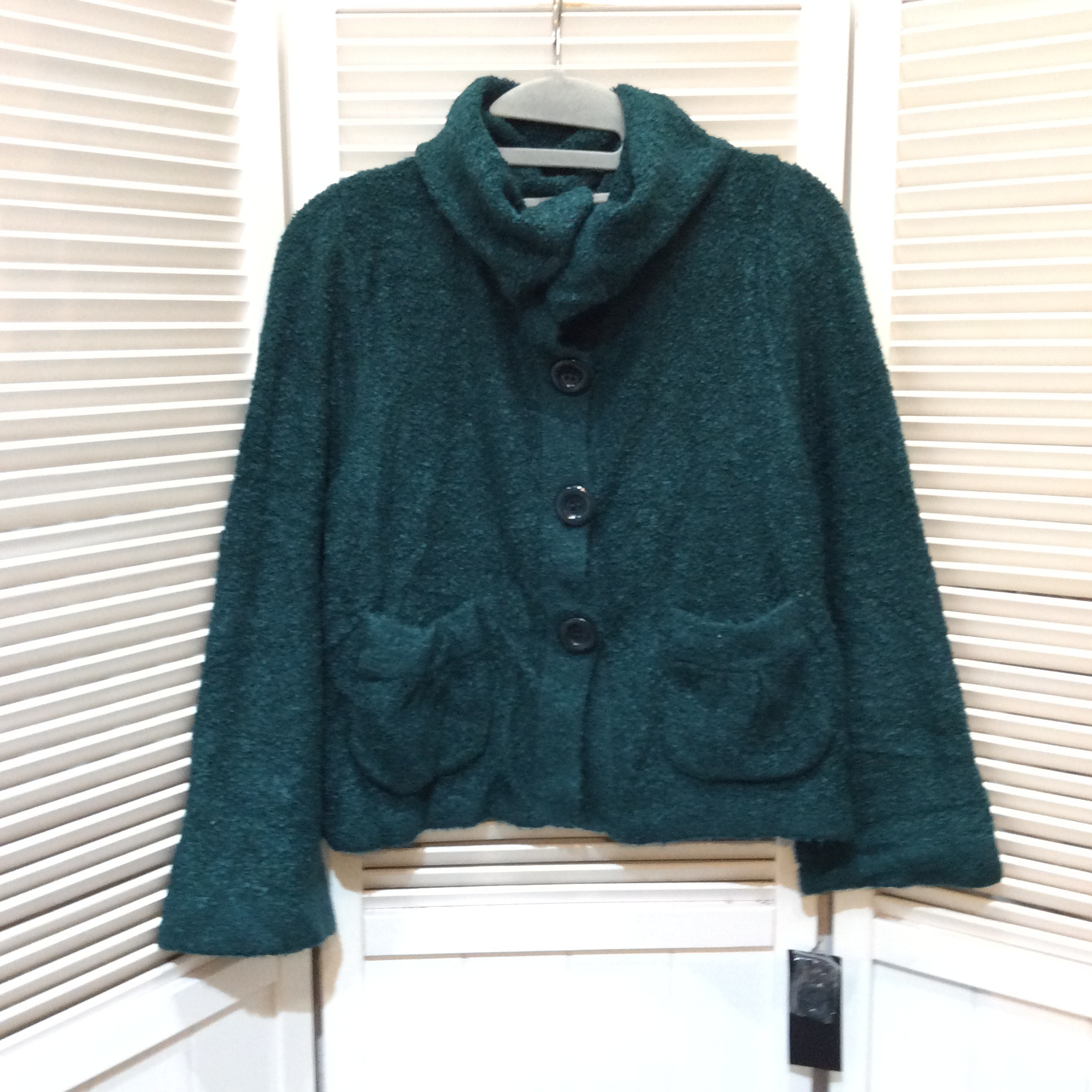 未使用 カーディガン Mサイズ グリーン