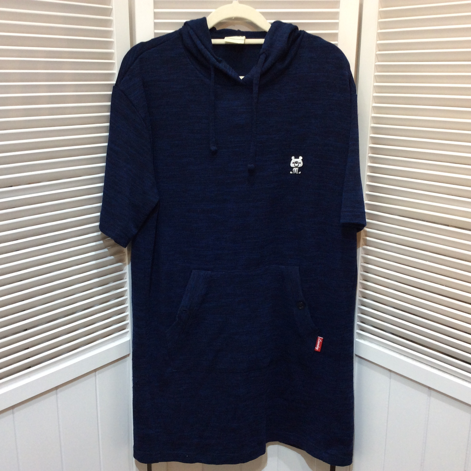LAUNDRY フード付きワンピース F ブルー