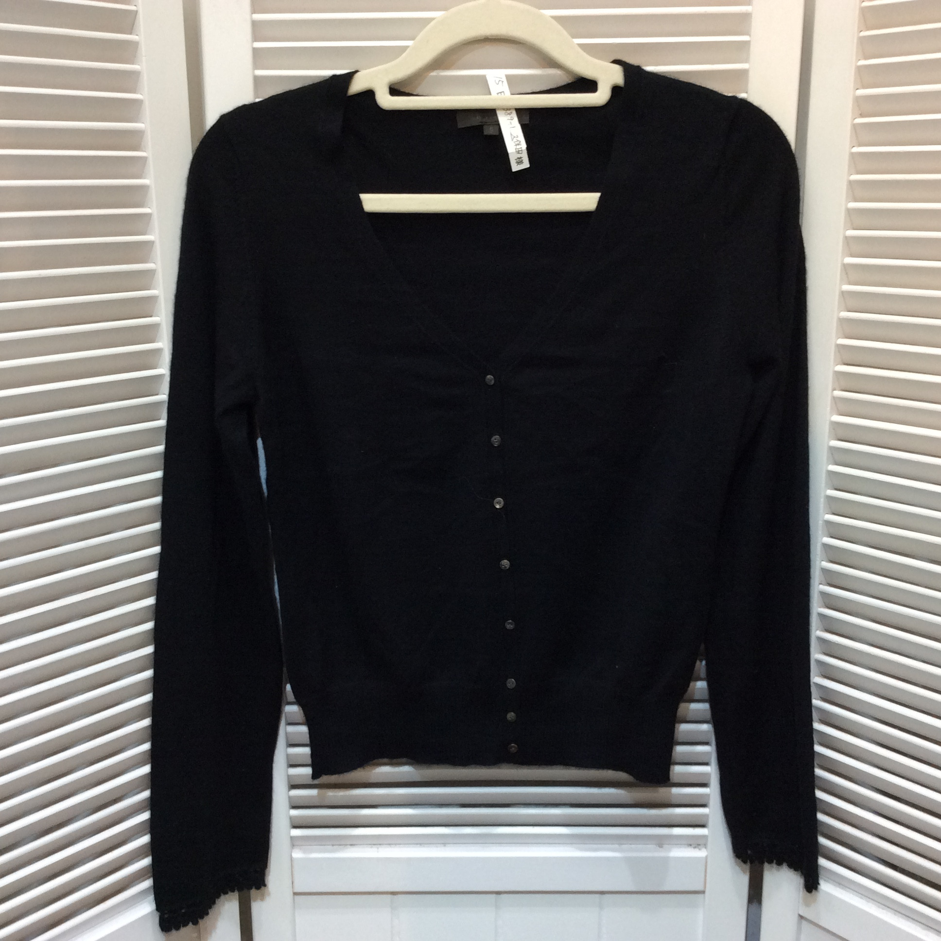 K.T カシミヤカーディガン 9号 ブラック