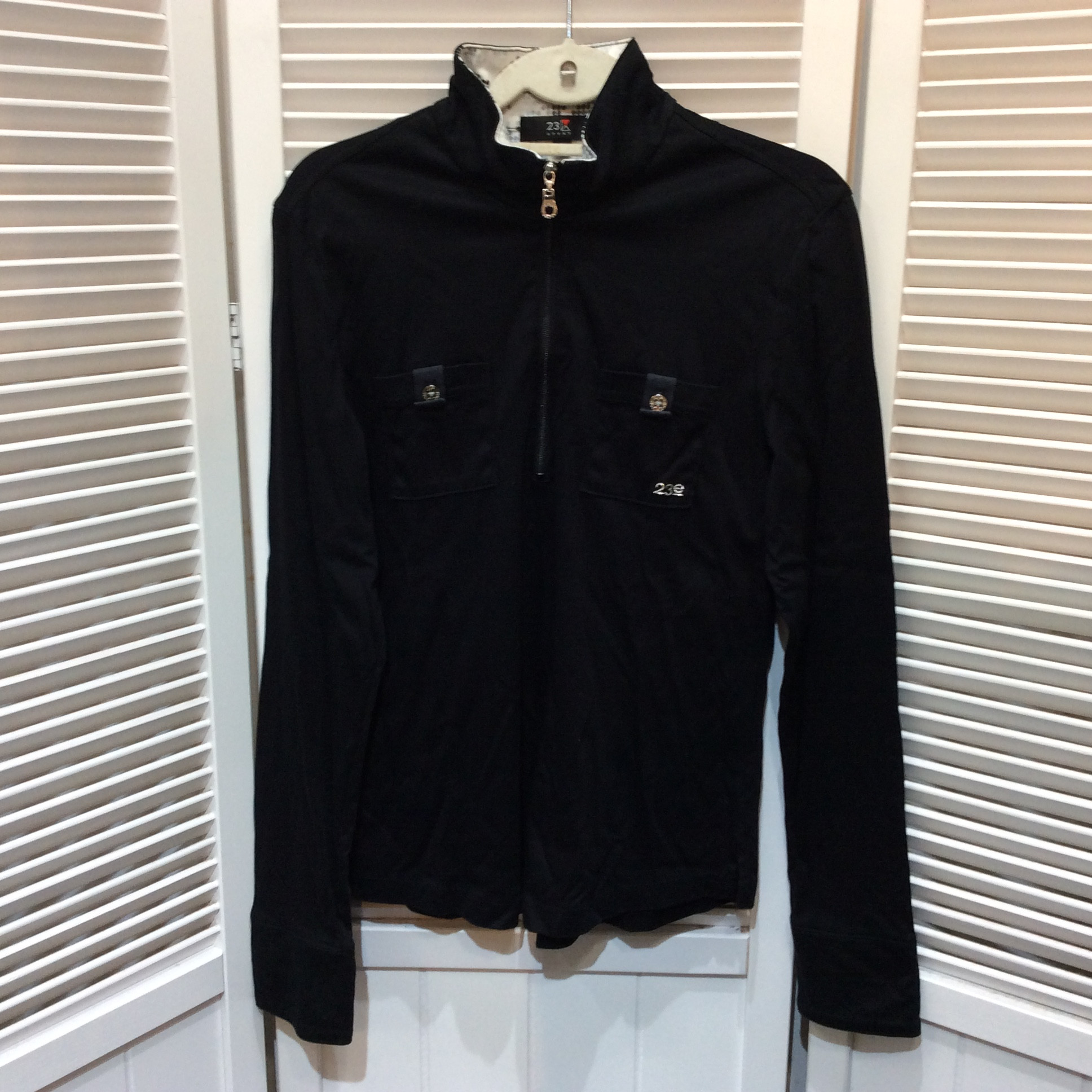 23区SPORT 長袖シャツ 1 ブラック