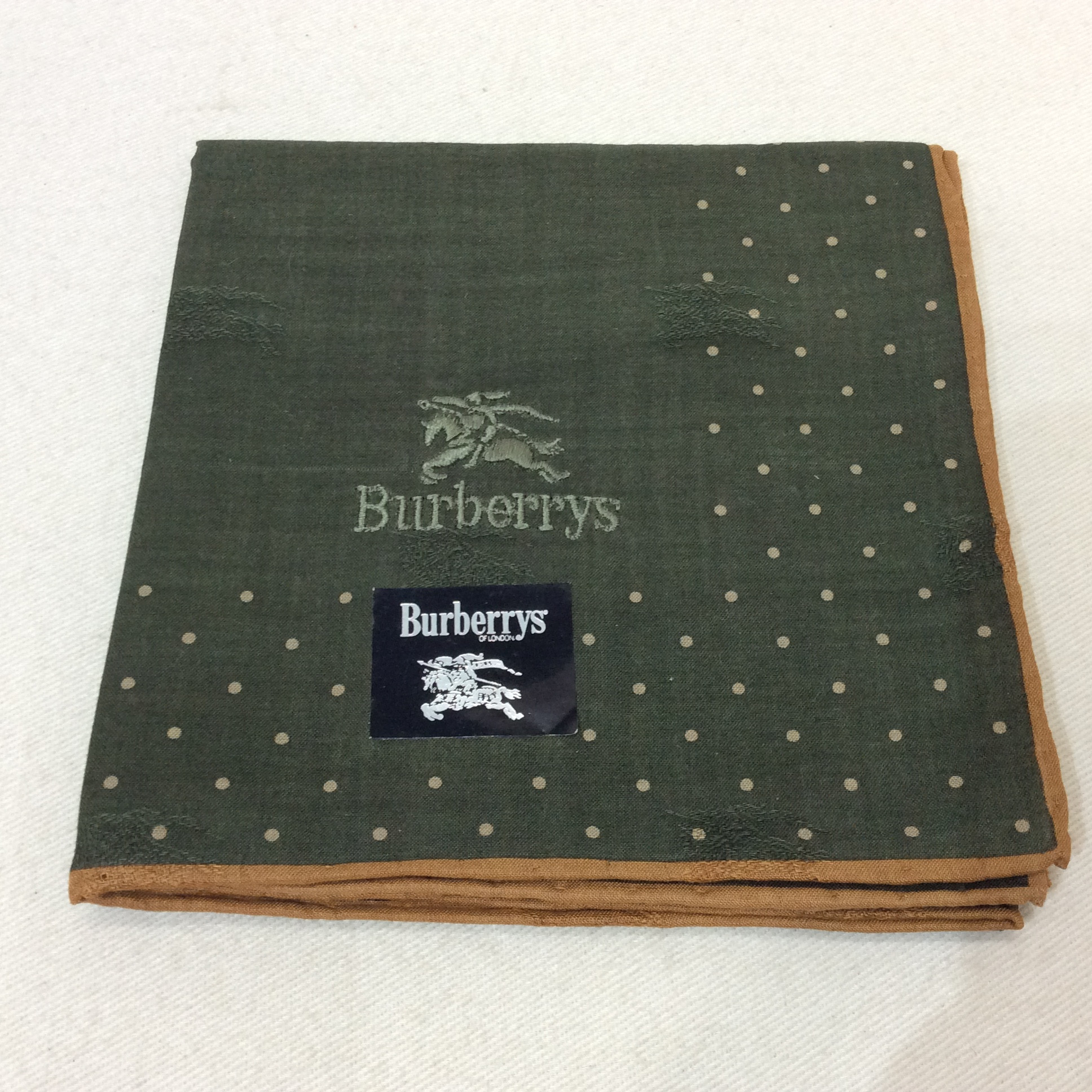 未使用☆バーバリー ハンカチ