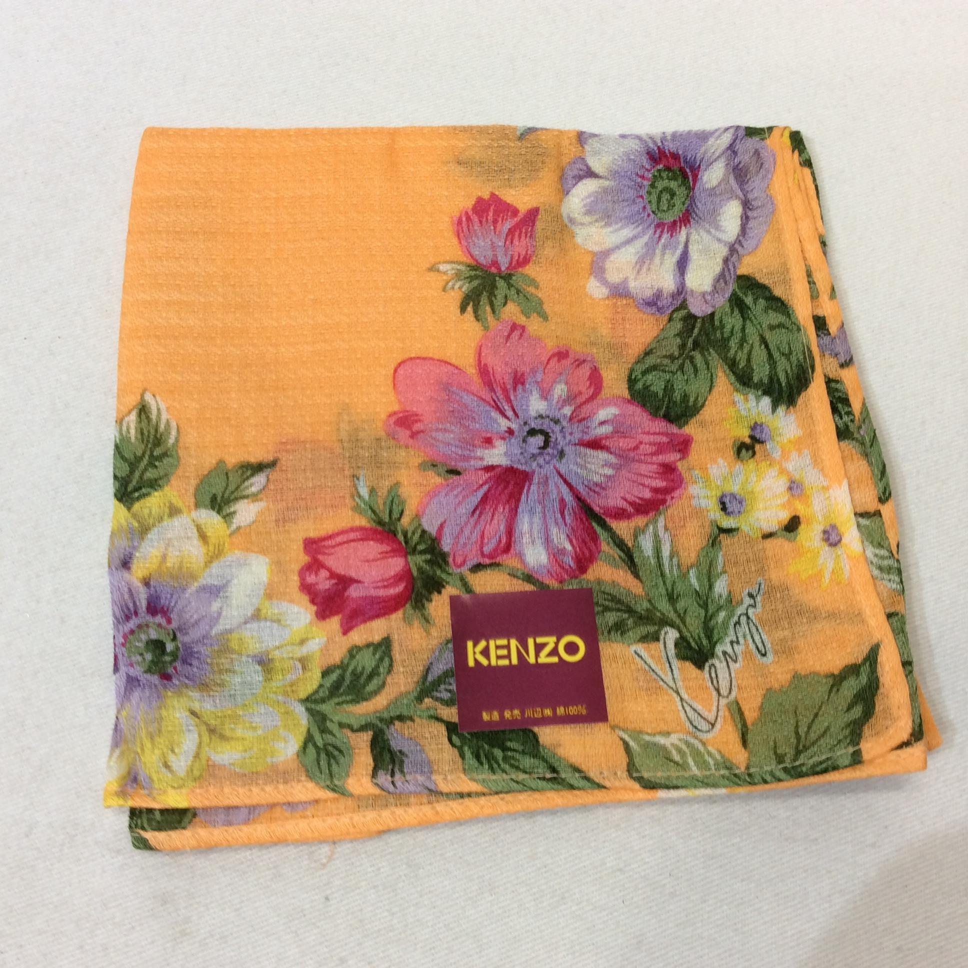 未使用☆KENZO ハンカチ