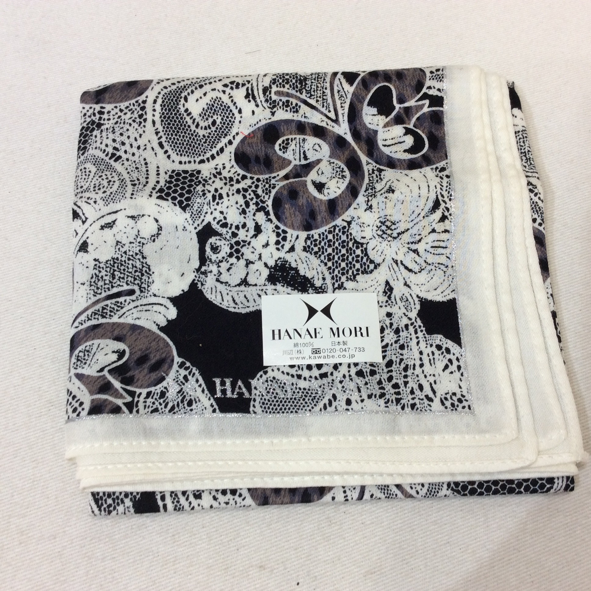 未使用☆ハナエモリ ハンカチ