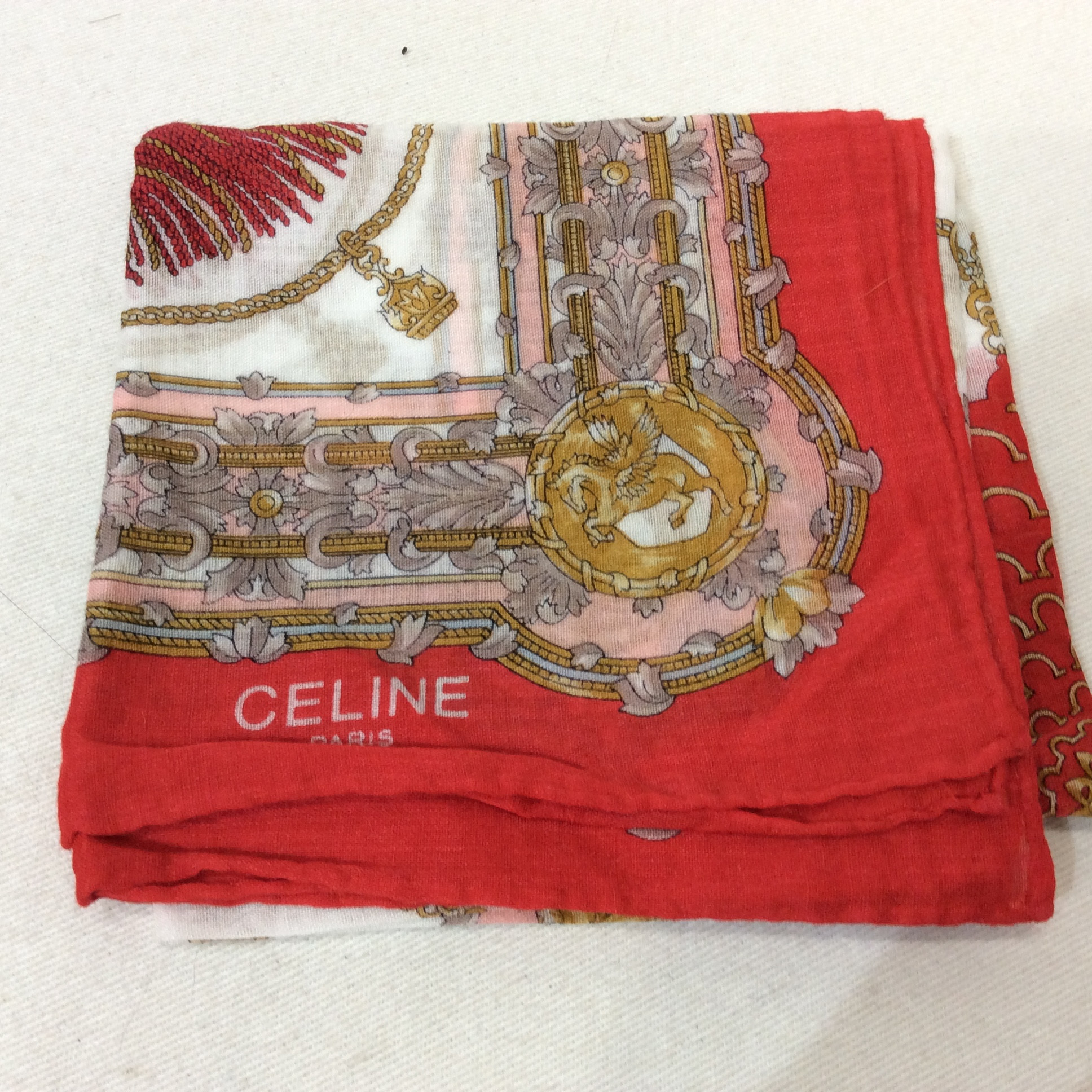 未使用☆セリーヌ ハンカチ