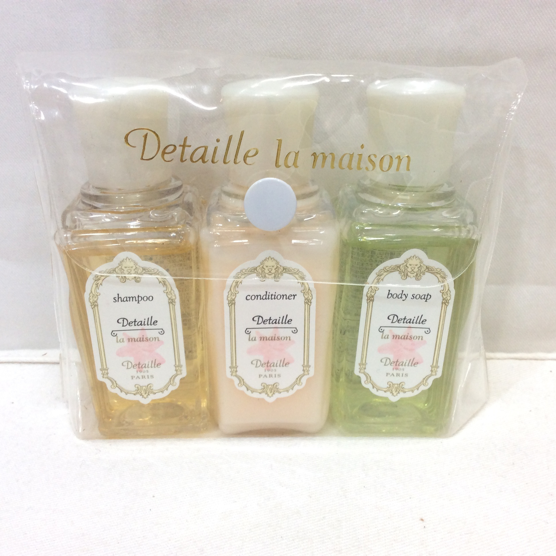 未使用 デタイユ トライアルセット