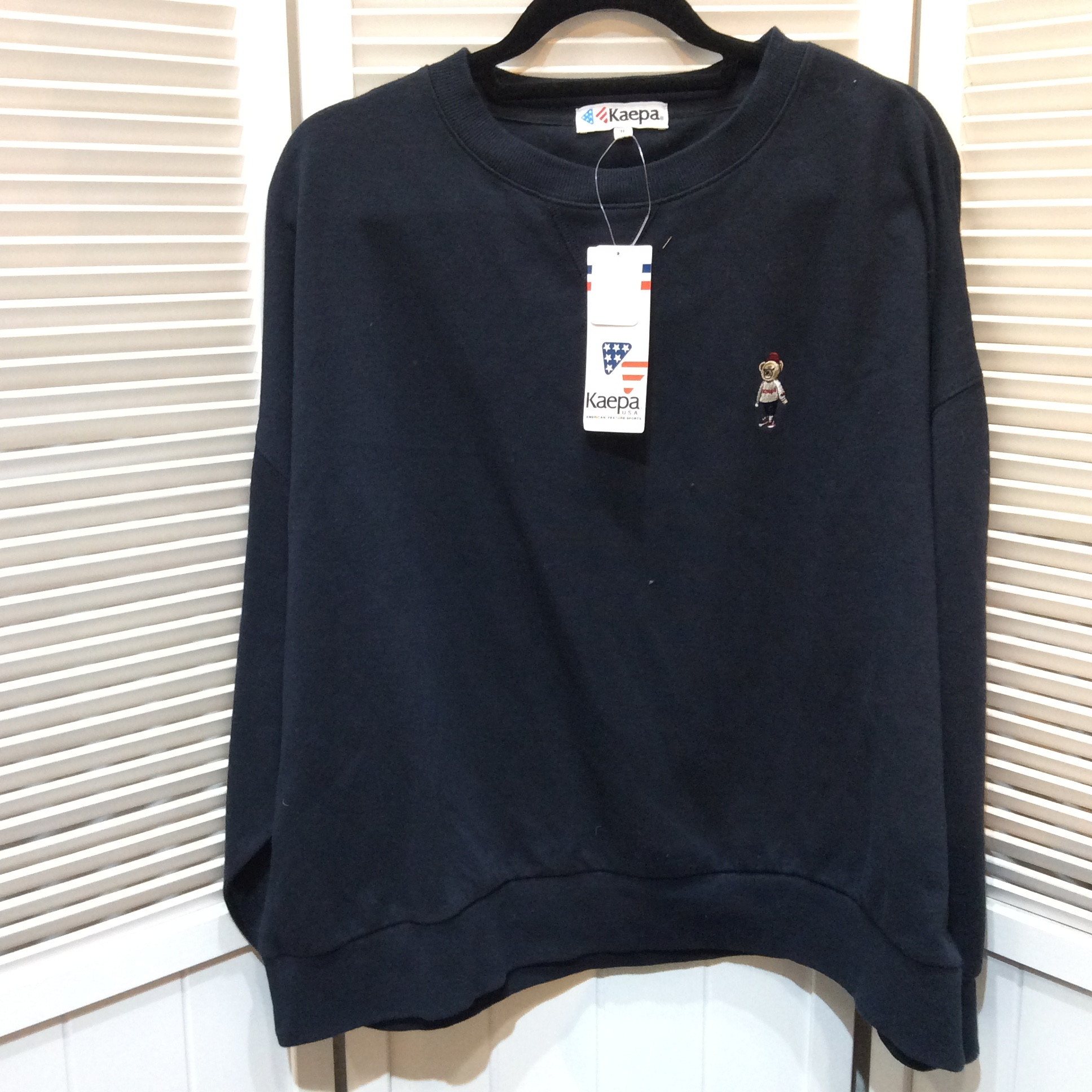 未使用 Kaepa ケイパ トレーナー 3L  ネイビー