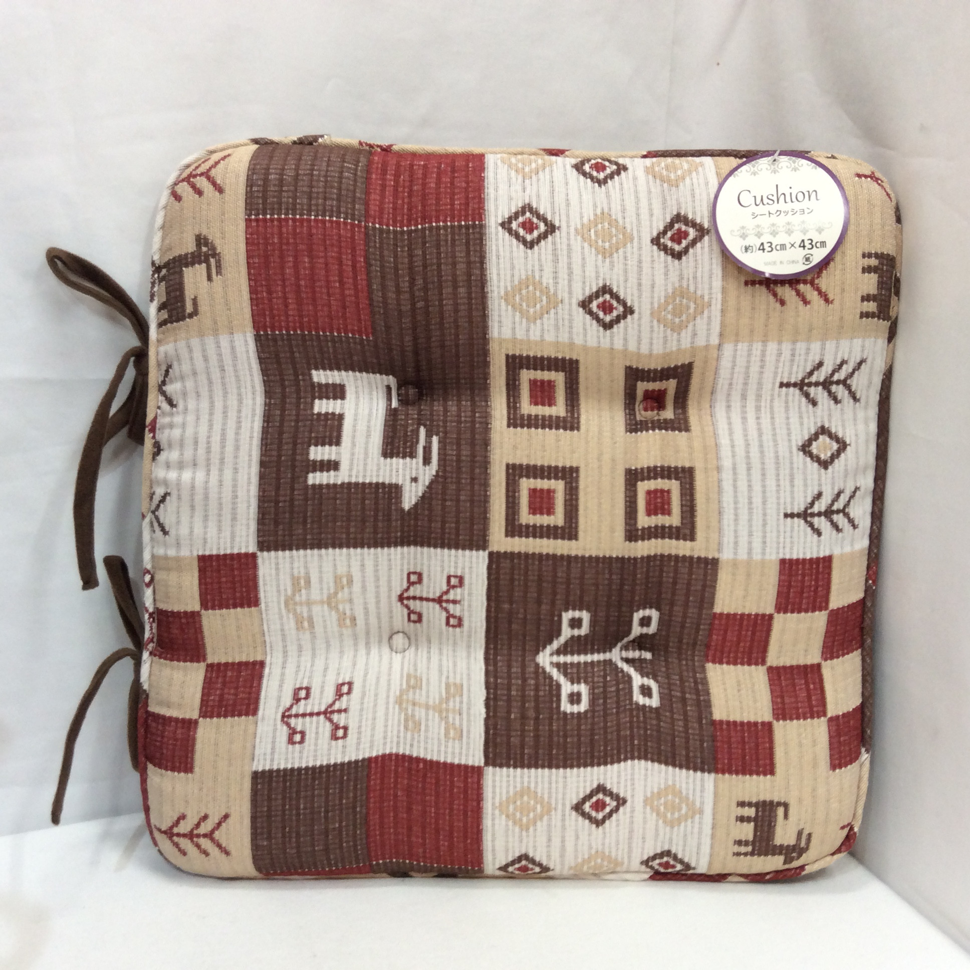 未使用 シートクッション  43×43cm
