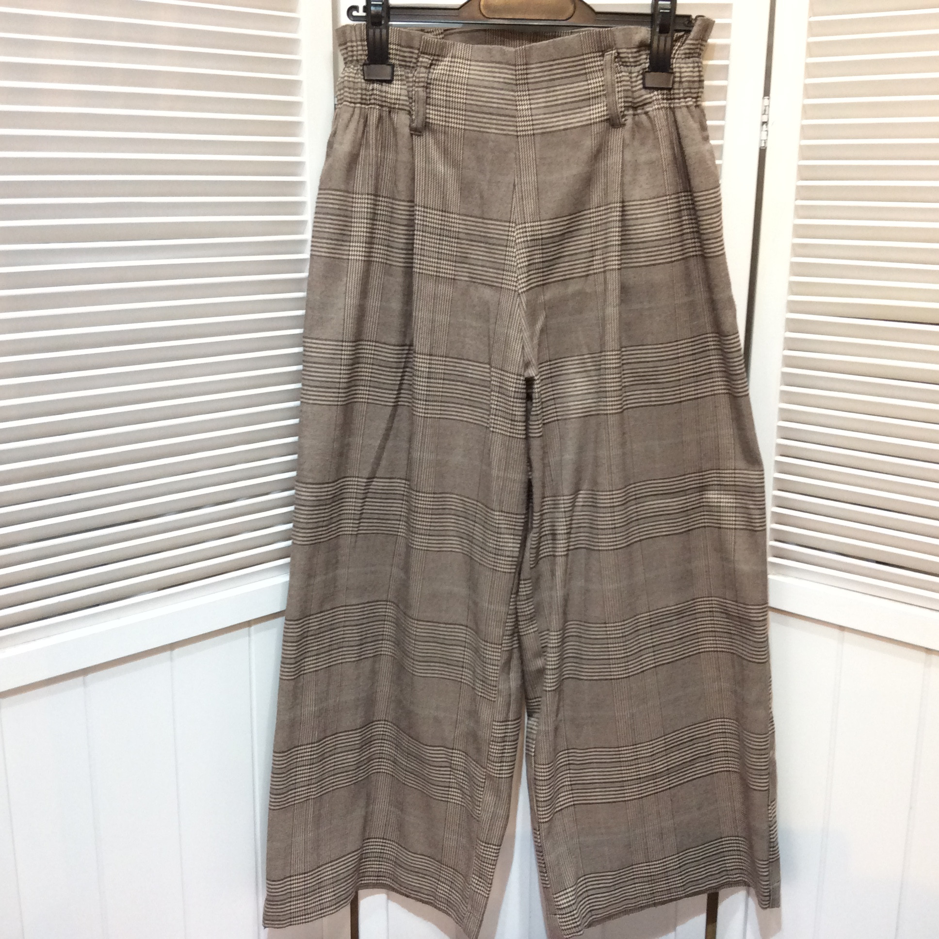 ローリーズファーム ワイドパンツ    Lサイズ  チェック柄