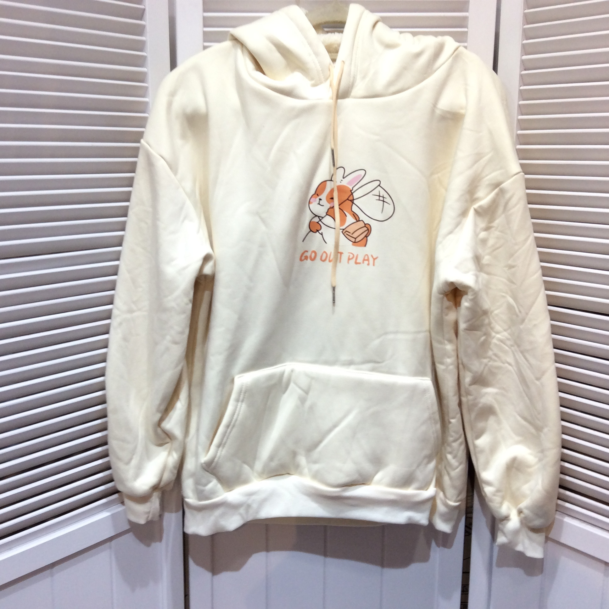 未使用 裏ボアパーカー Lサイズ  オフホワイト