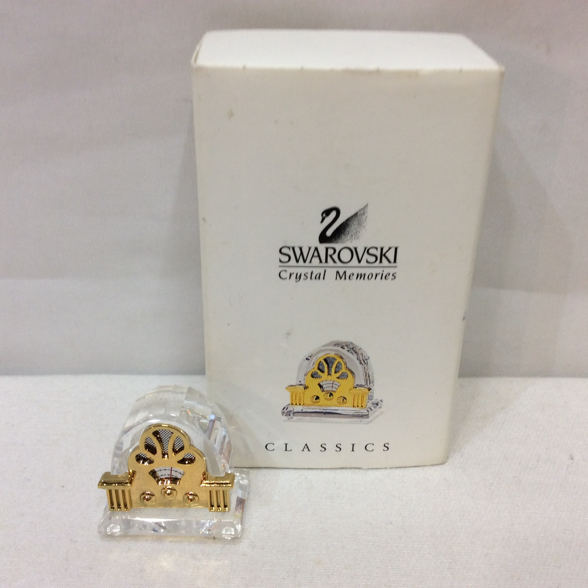 未使用☆スワロフスキー クリスタルメモリーズ ラジオ