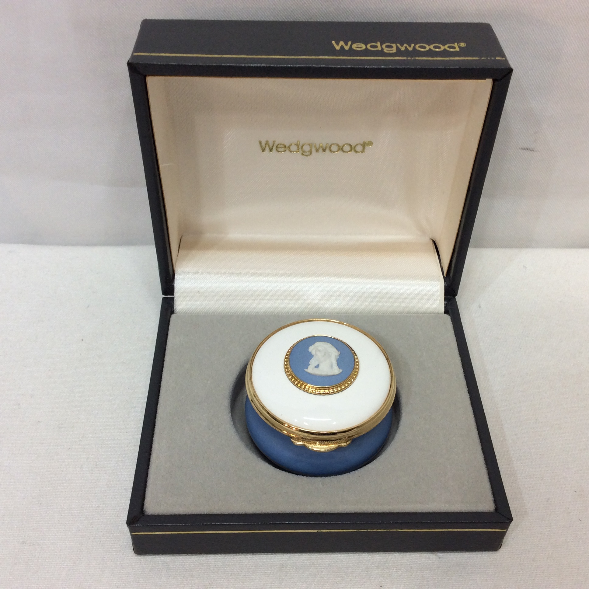 未使用☆WEDGWOOD ウェッジウッド ジャスパーウェア 小物入れ