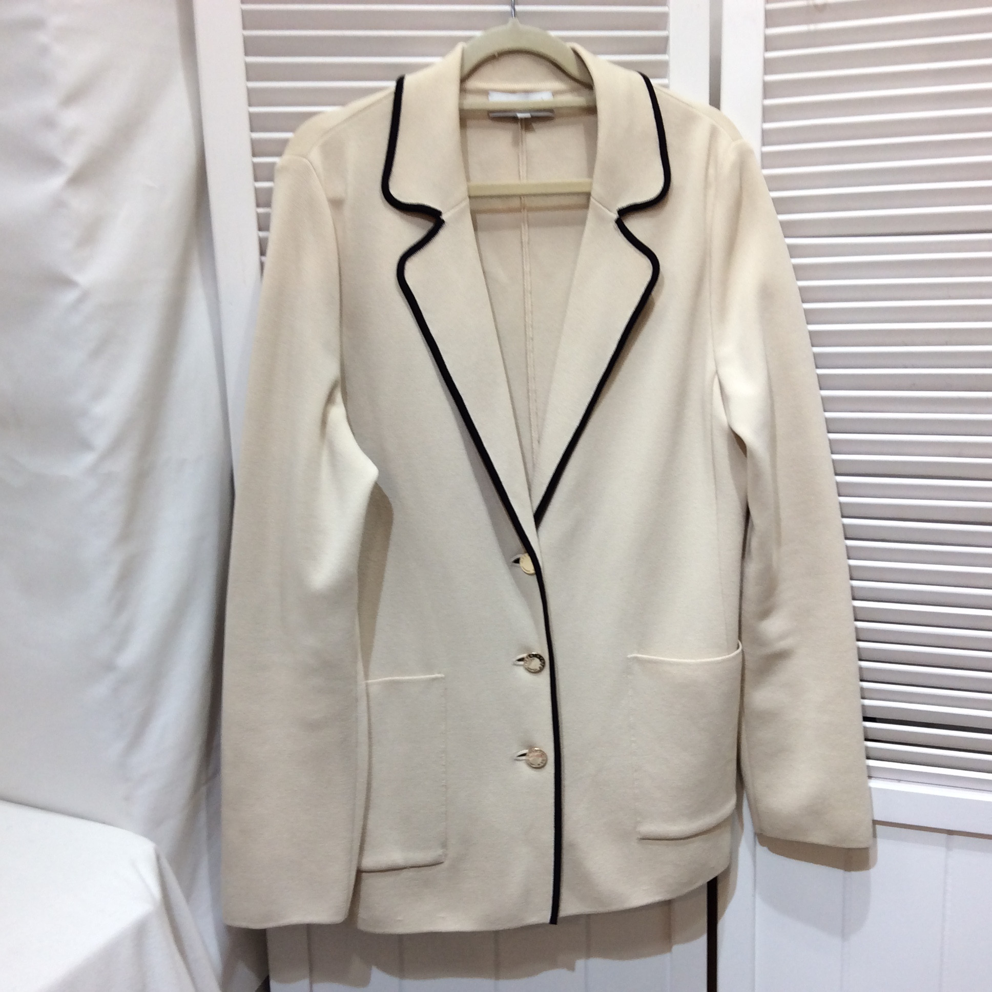 マッキントッシュ ニットジャケット サイズ38  アイボリー