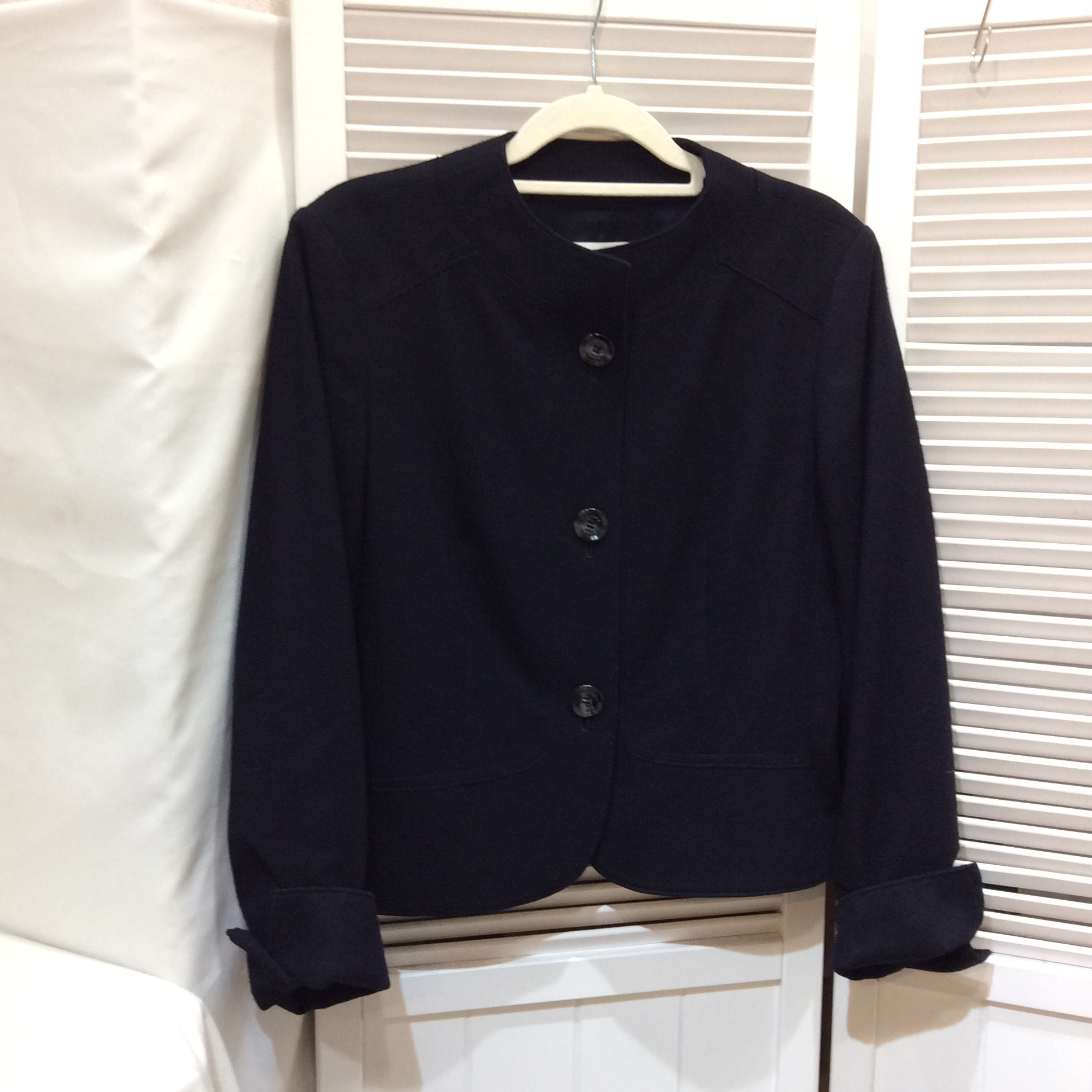 SCAPA スキャパ   ジャケット サイ38  ブラック