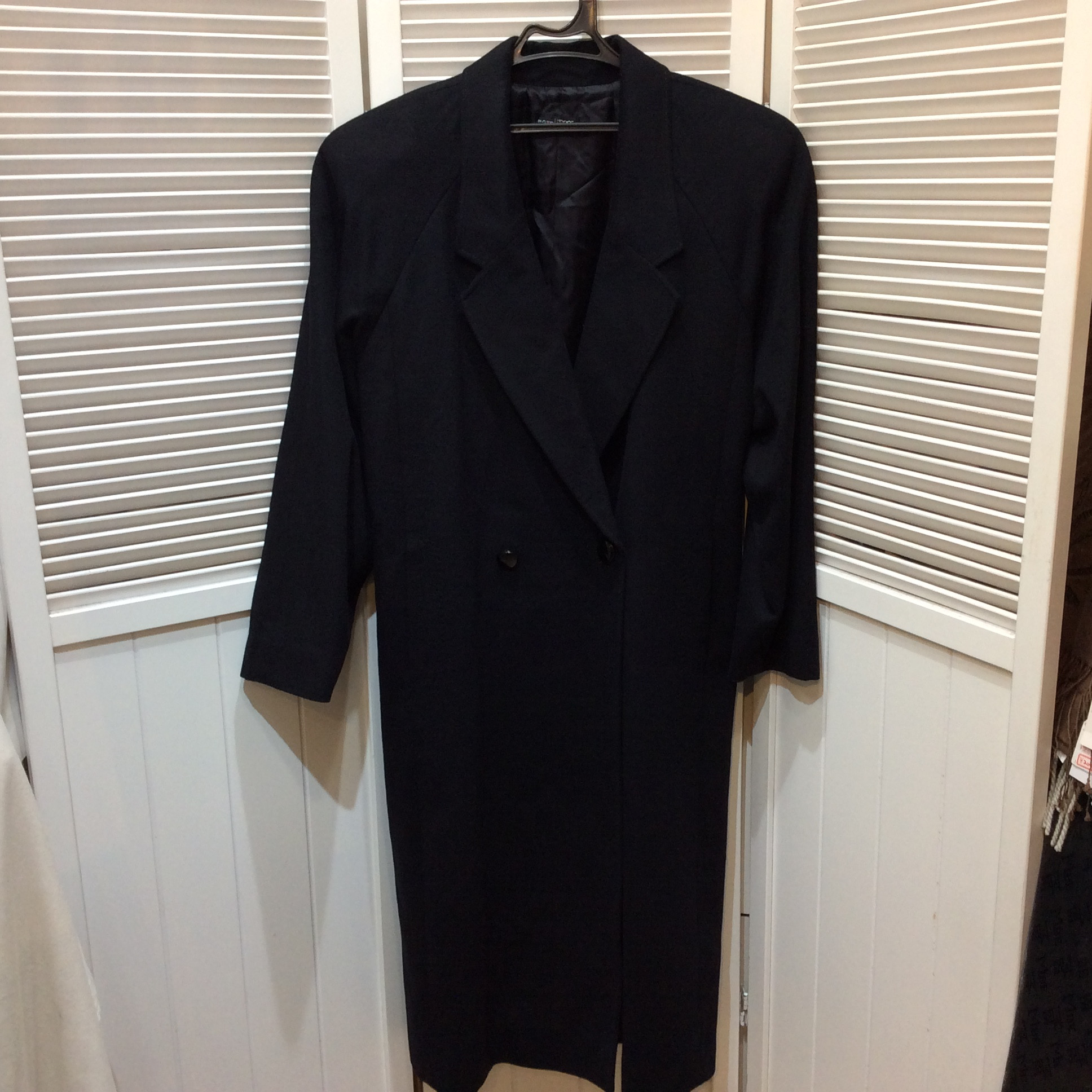 カシミヤ100%コート 9号 ブラック