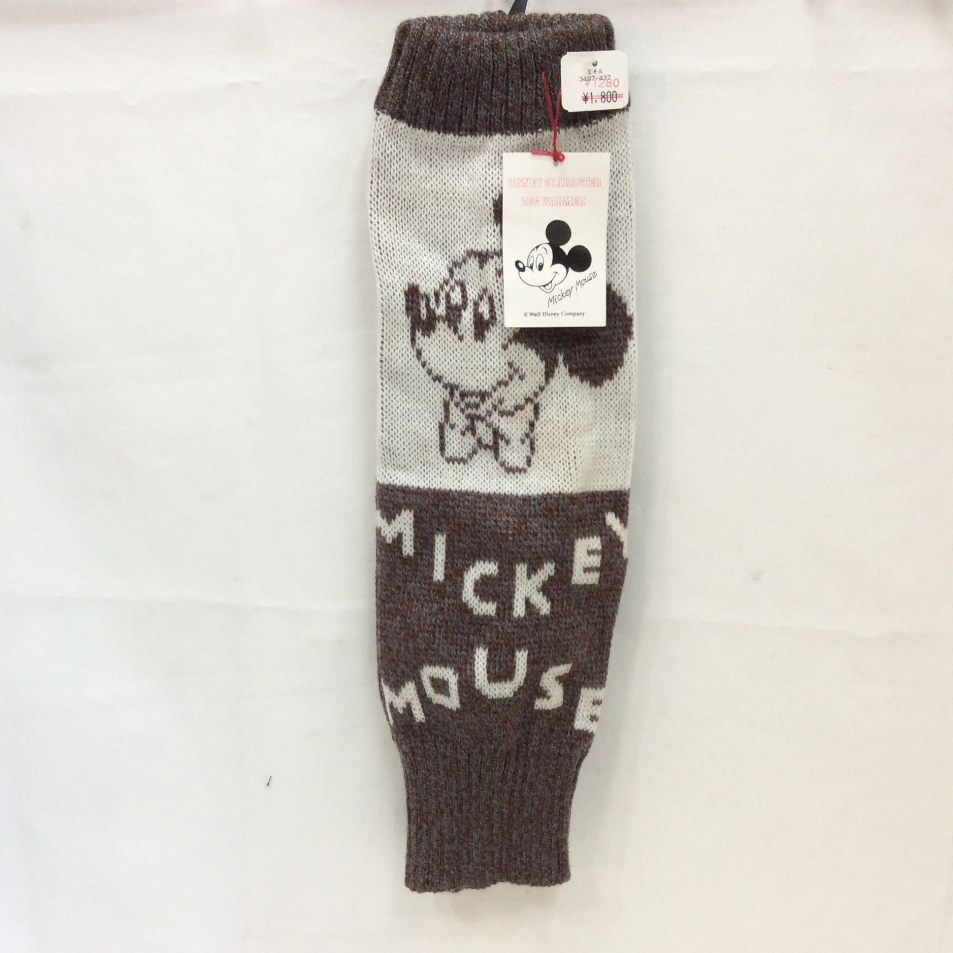 未使用 ミッキー  レッグウォーマー
