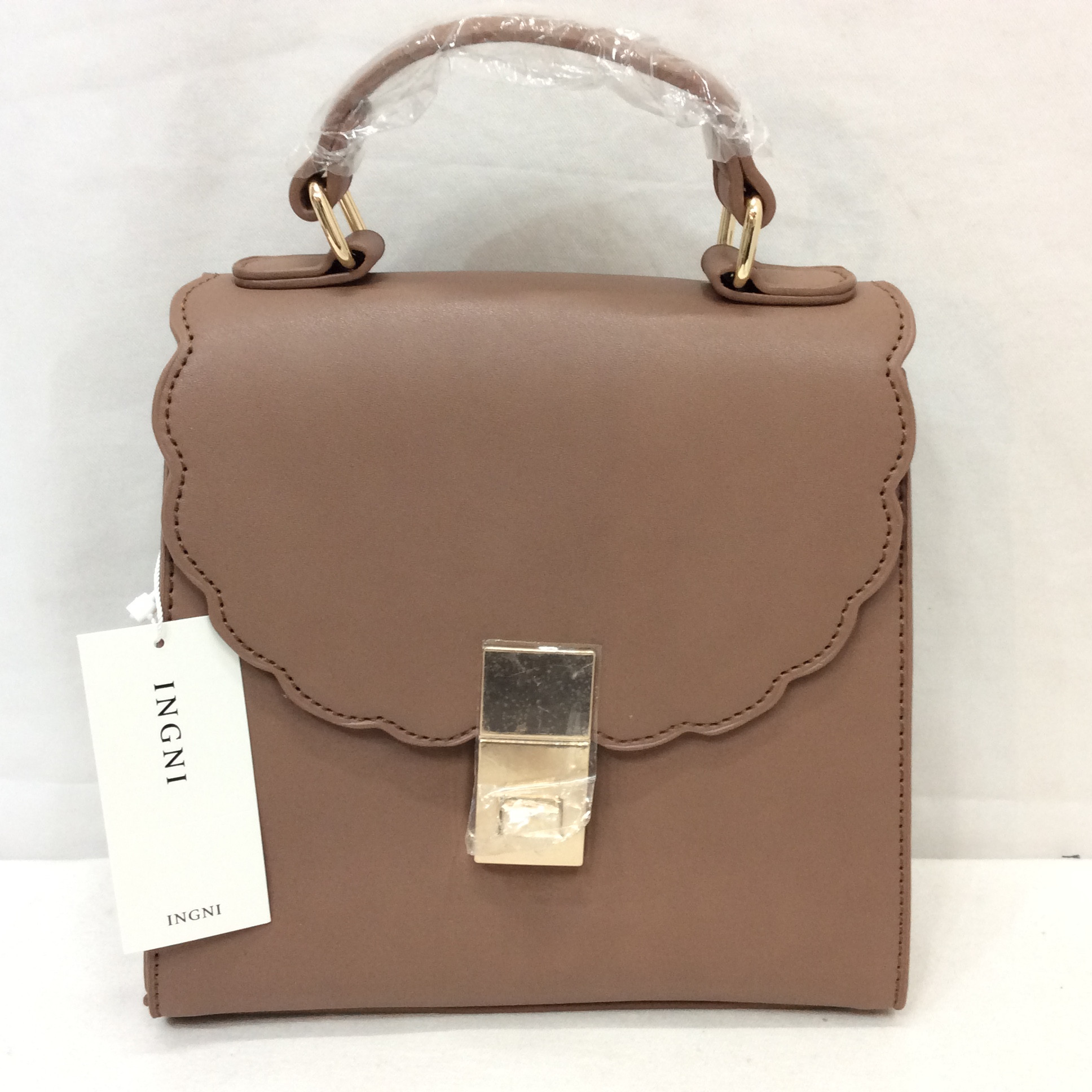 未使用☆INGNI イング 合皮2WAYショルダーバッグ ブラウン