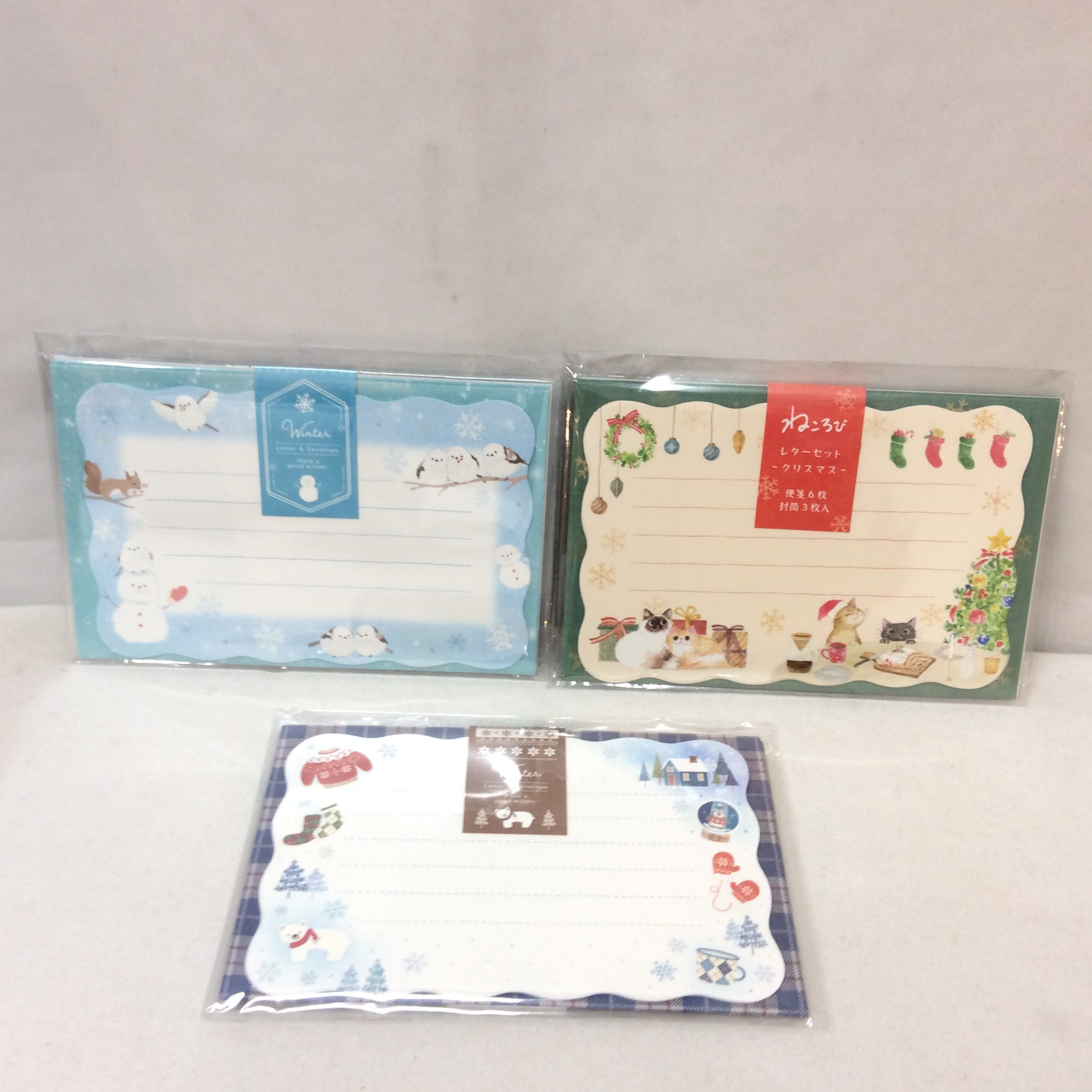 新品 レターセット  3種類