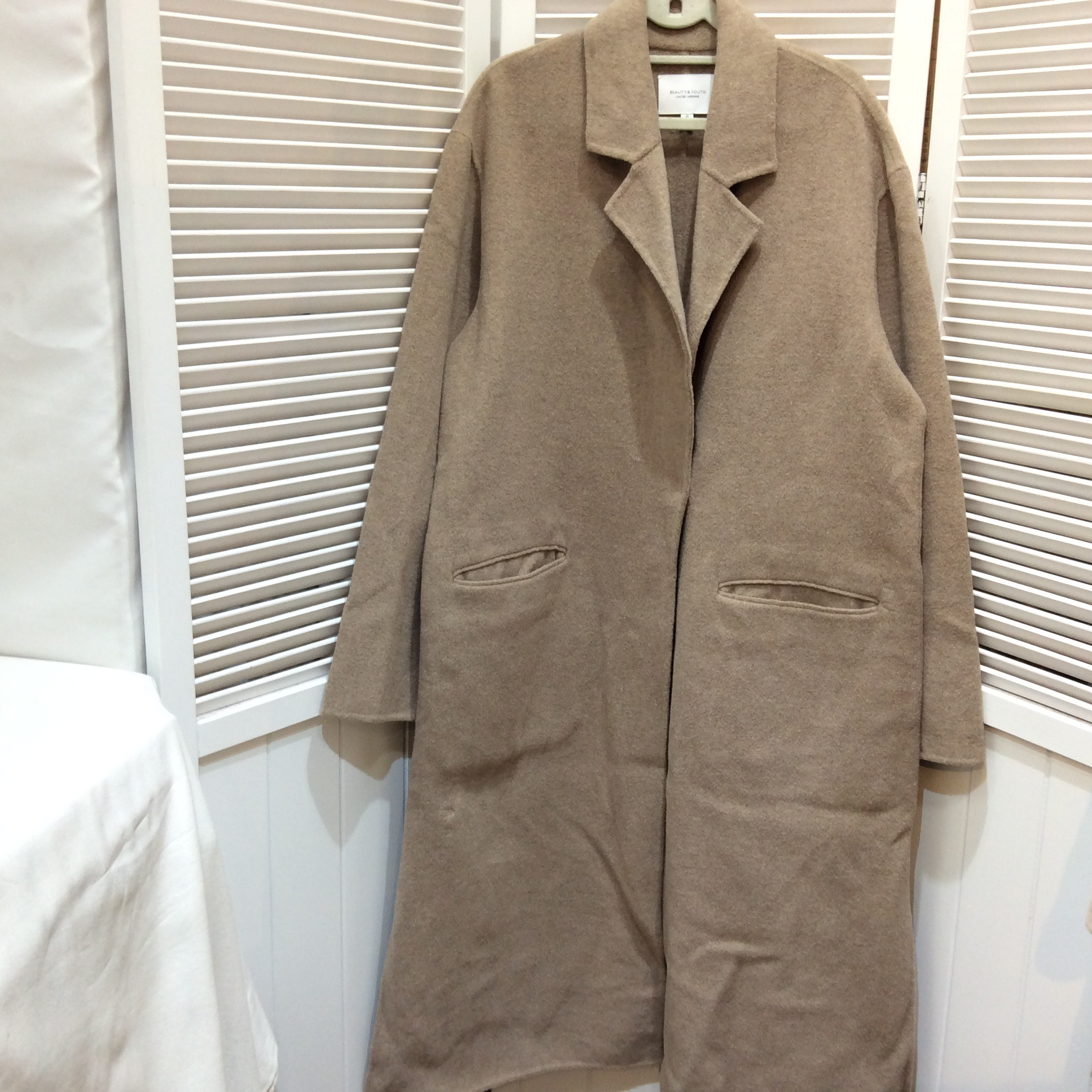 ビューティーユース／ユナイテッドアローズ ロングコート Sサイズ ベージュ