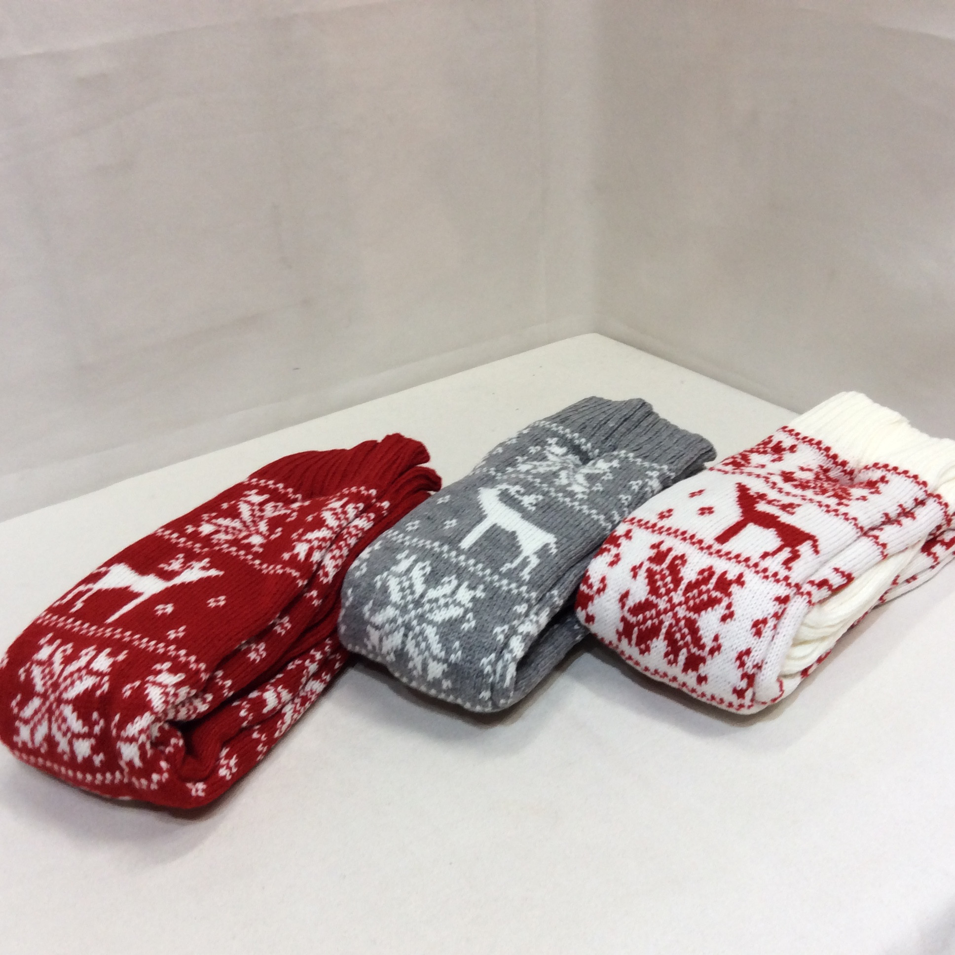 新品 ロングソックス  ホワイト