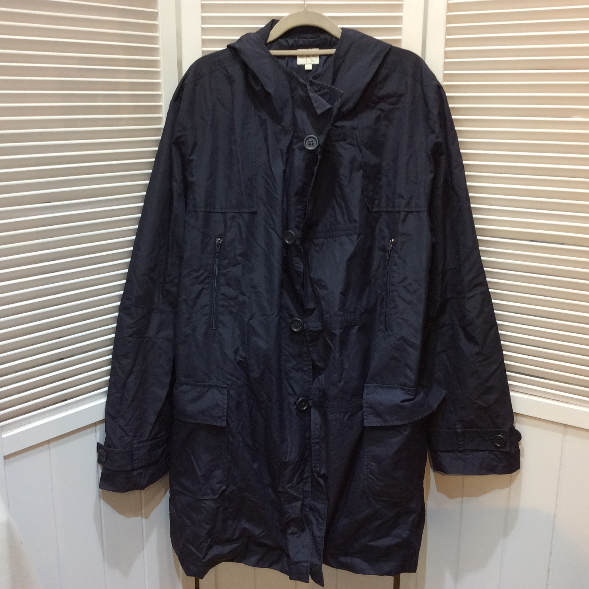 カルバンクライン ジーンズ ナイロンコート M ネイビー