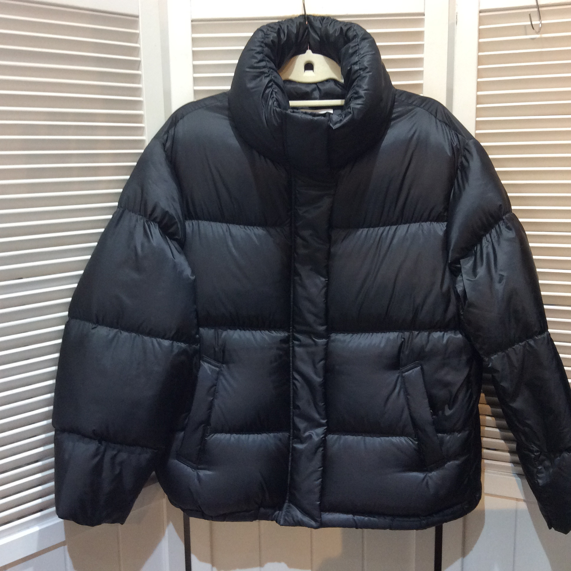 PLST プラステ  ダウンコート Sサイズ ブラック 美品 ゆったりタイプ