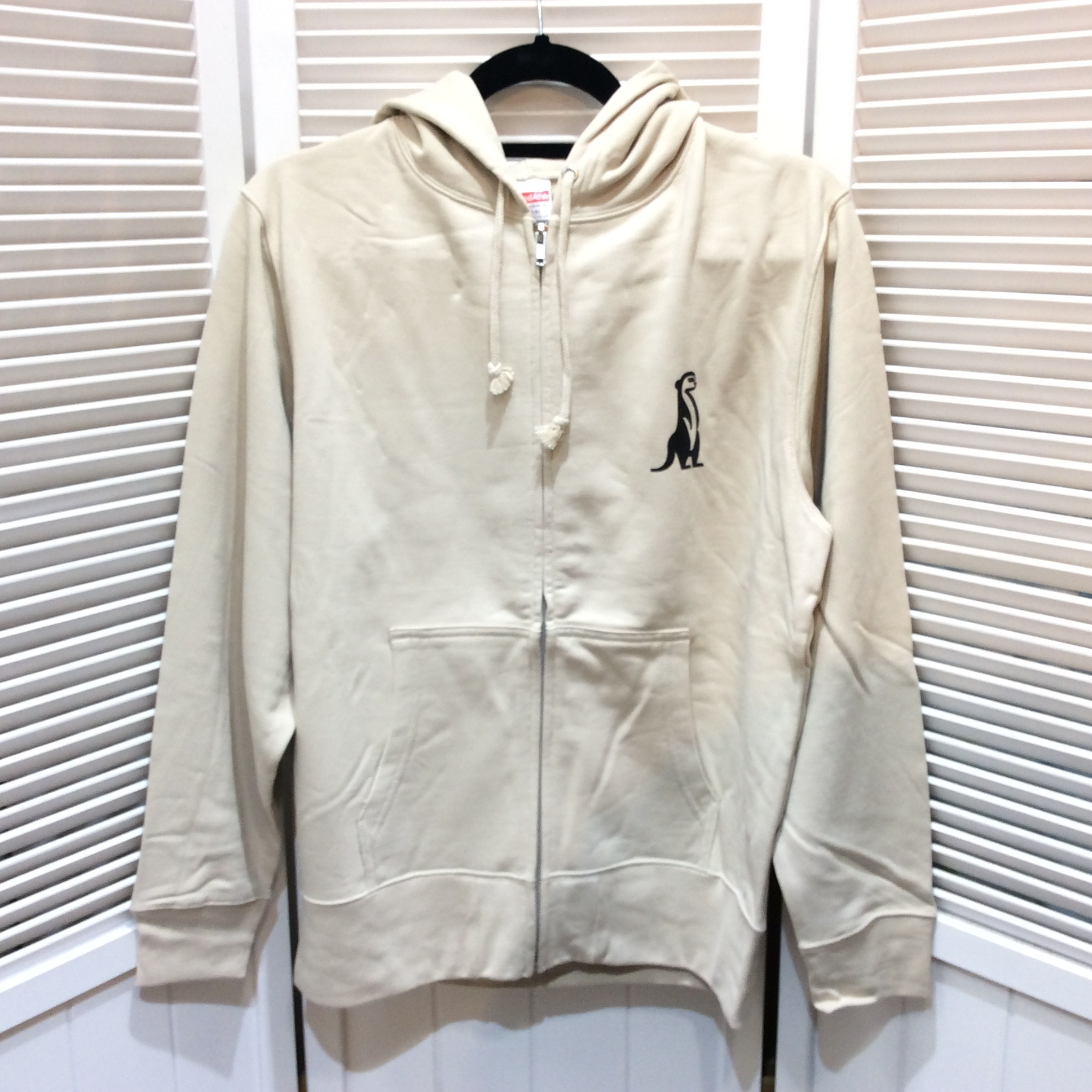 未使用☆United Athle ユナイテッドアスレ メンズ パーカー L ベージュ