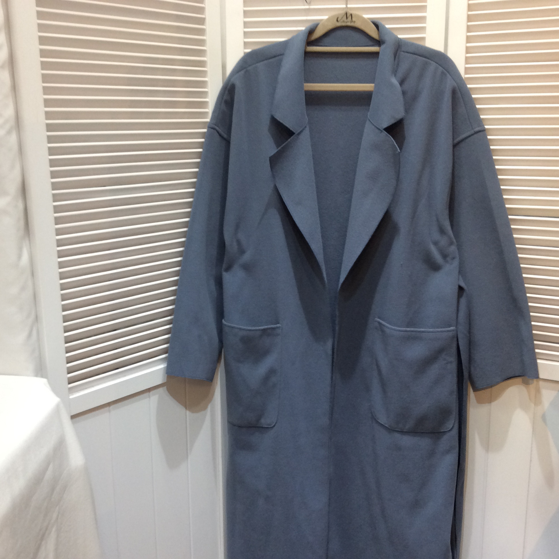 アズノウアズ  ロングコート  Mサイズ   水色