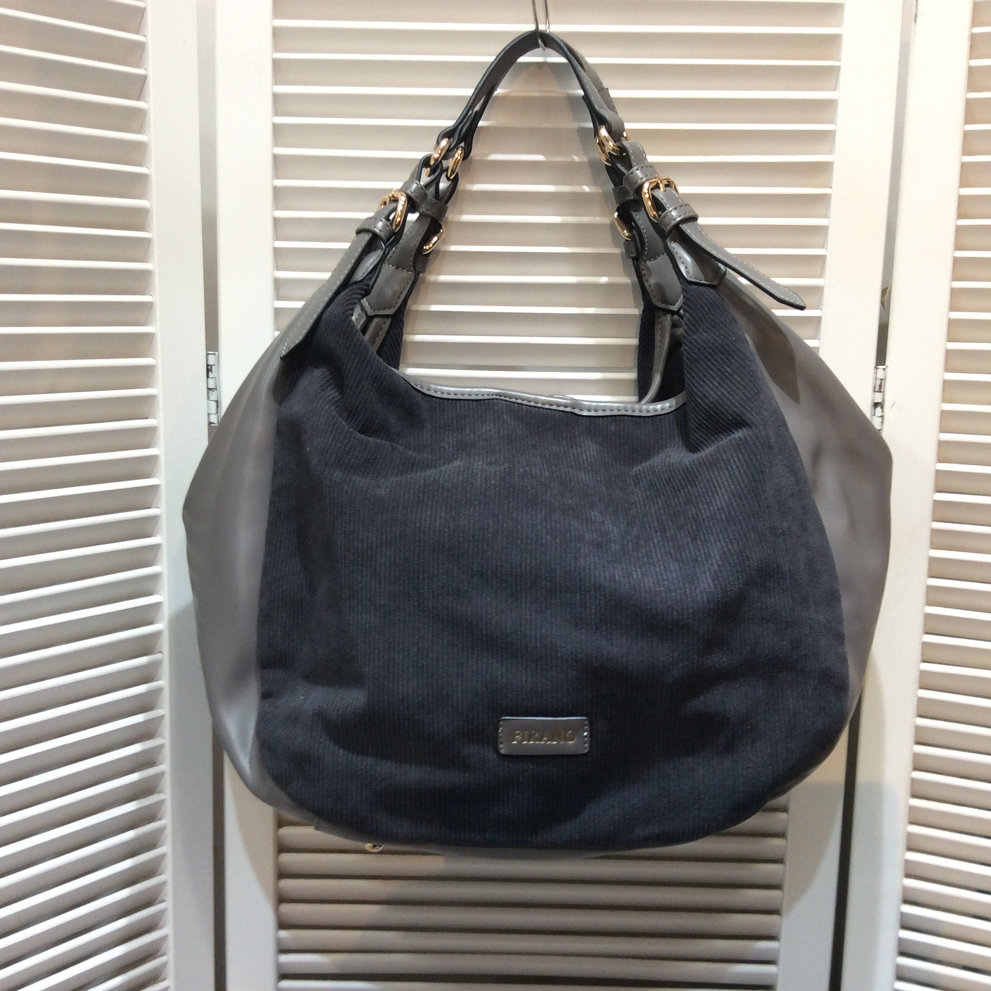 FIRANO 合皮バッグ  グレー