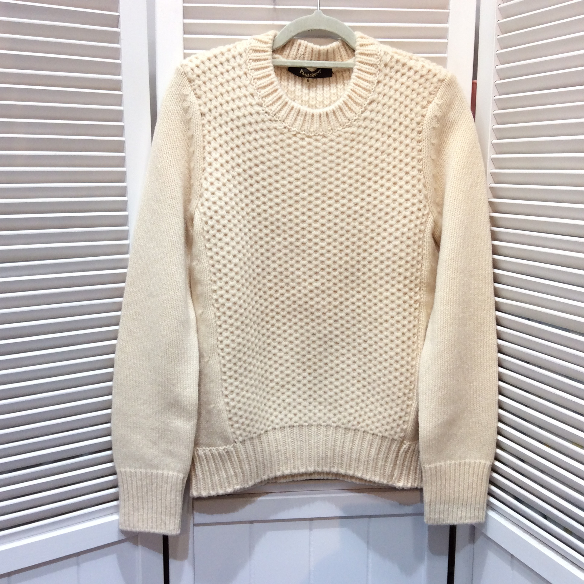 ポールスチュアート セーター 9号 オフホワイト 美品