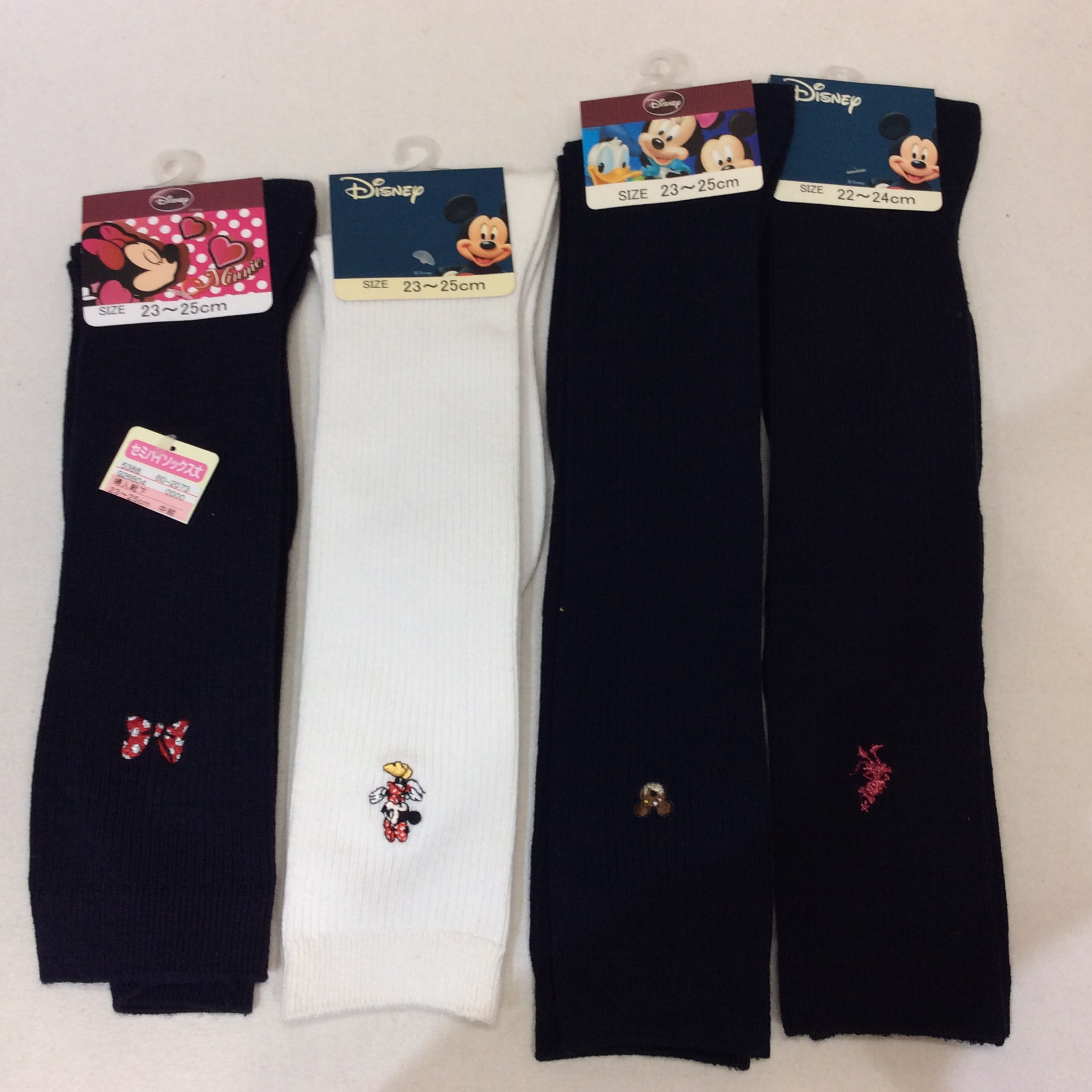 未使用☆ディズニー ハイソックス各種