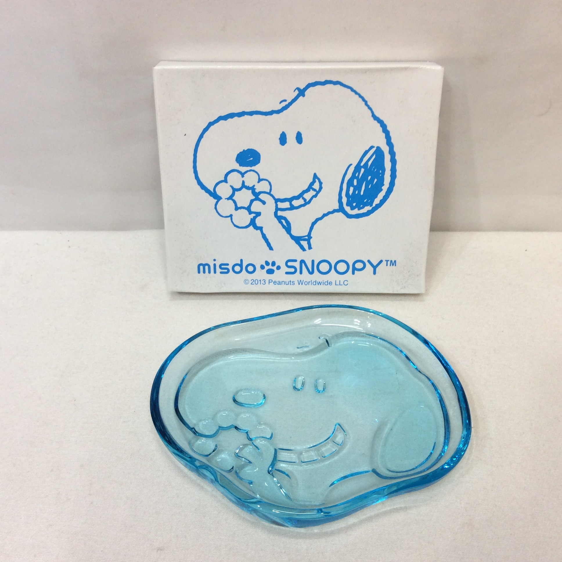 半額値下げ❗️未使用 スヌーピー ガラスプレート 