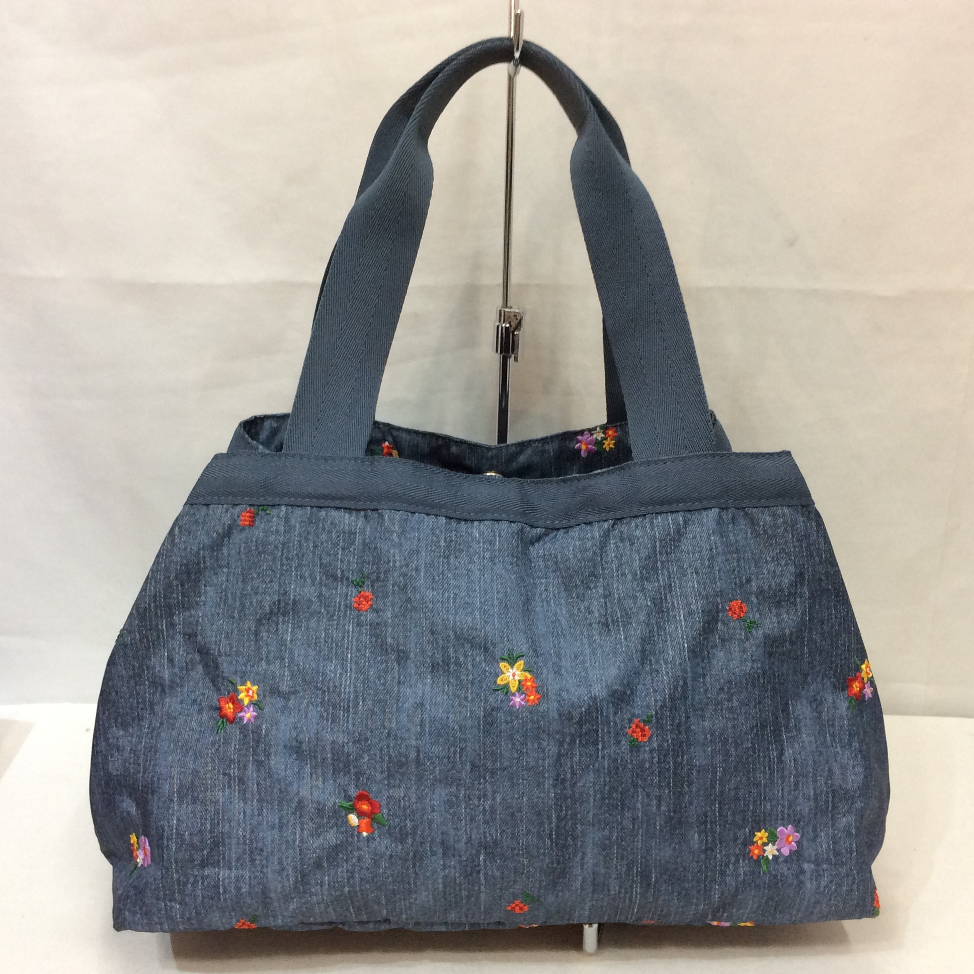 レスポートサック ナイロンバッグ デニム風